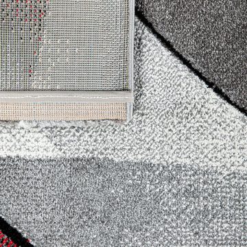 Teppich Wohnzimmer Teppich 3D Optik Kurzflor Geometrisch, TT Home, Läufer, Höhe: 16 mm