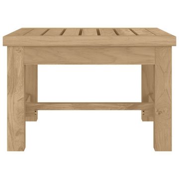 vidaXL Couchtisch Couchtisch 45x45x30 cm Massivholz Teak (1-St)