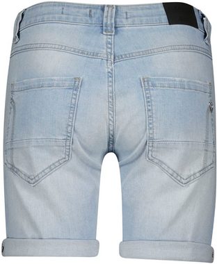 Please Jeans Shorts mit sichtbarer Knopfleiste