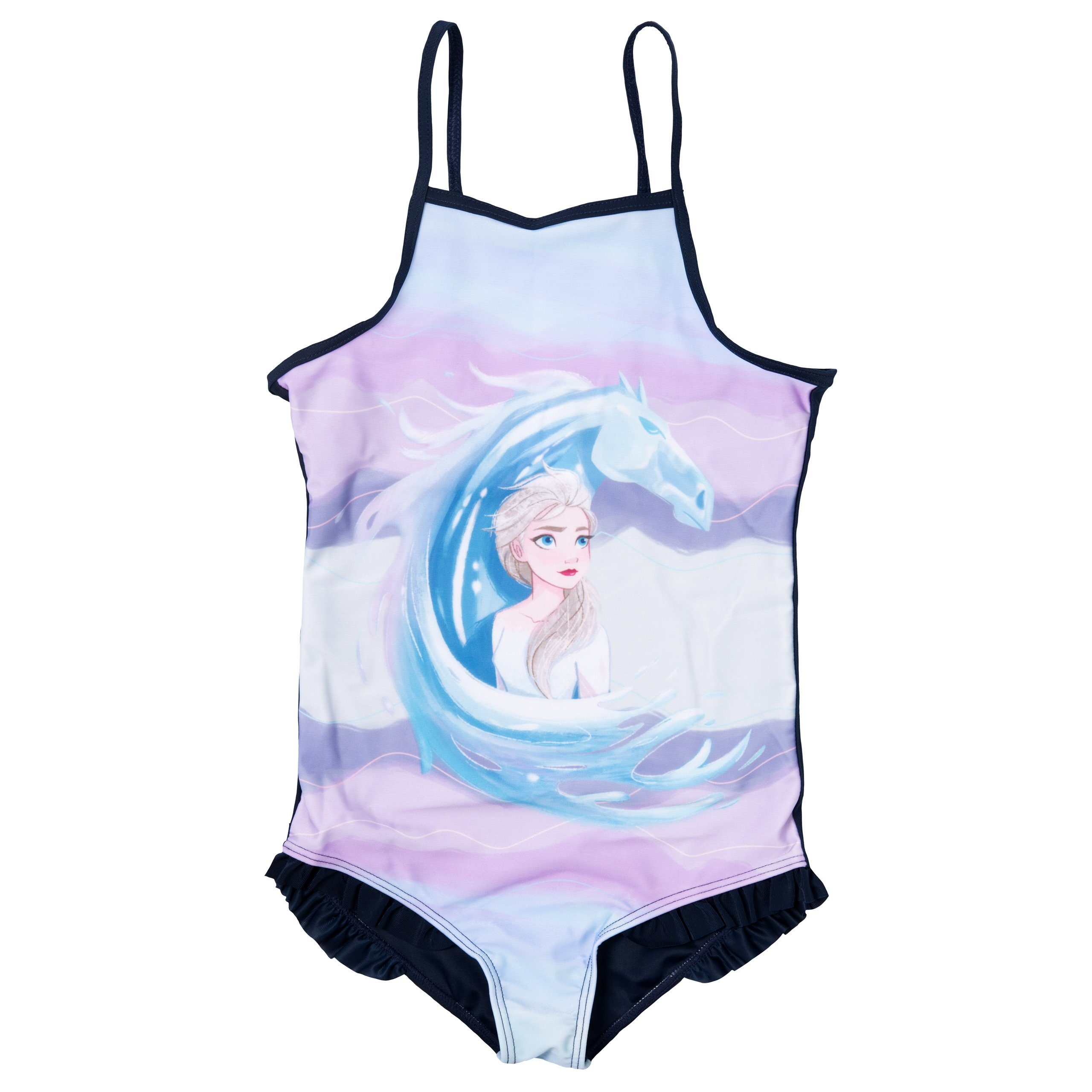 Badeanzug Disney Frozen Badeanzug für Mädchen - Elsa Bun