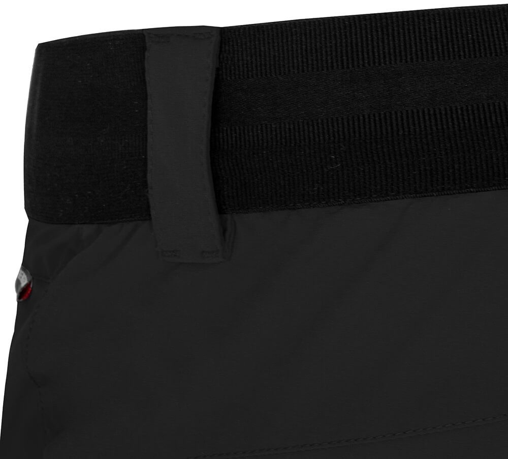 Bergson Outdoorhose VIDAA COMFORT Capri Damen 3/4 Wanderhose, leicht, strapazierfähig, Normalgrößen, schwarz
