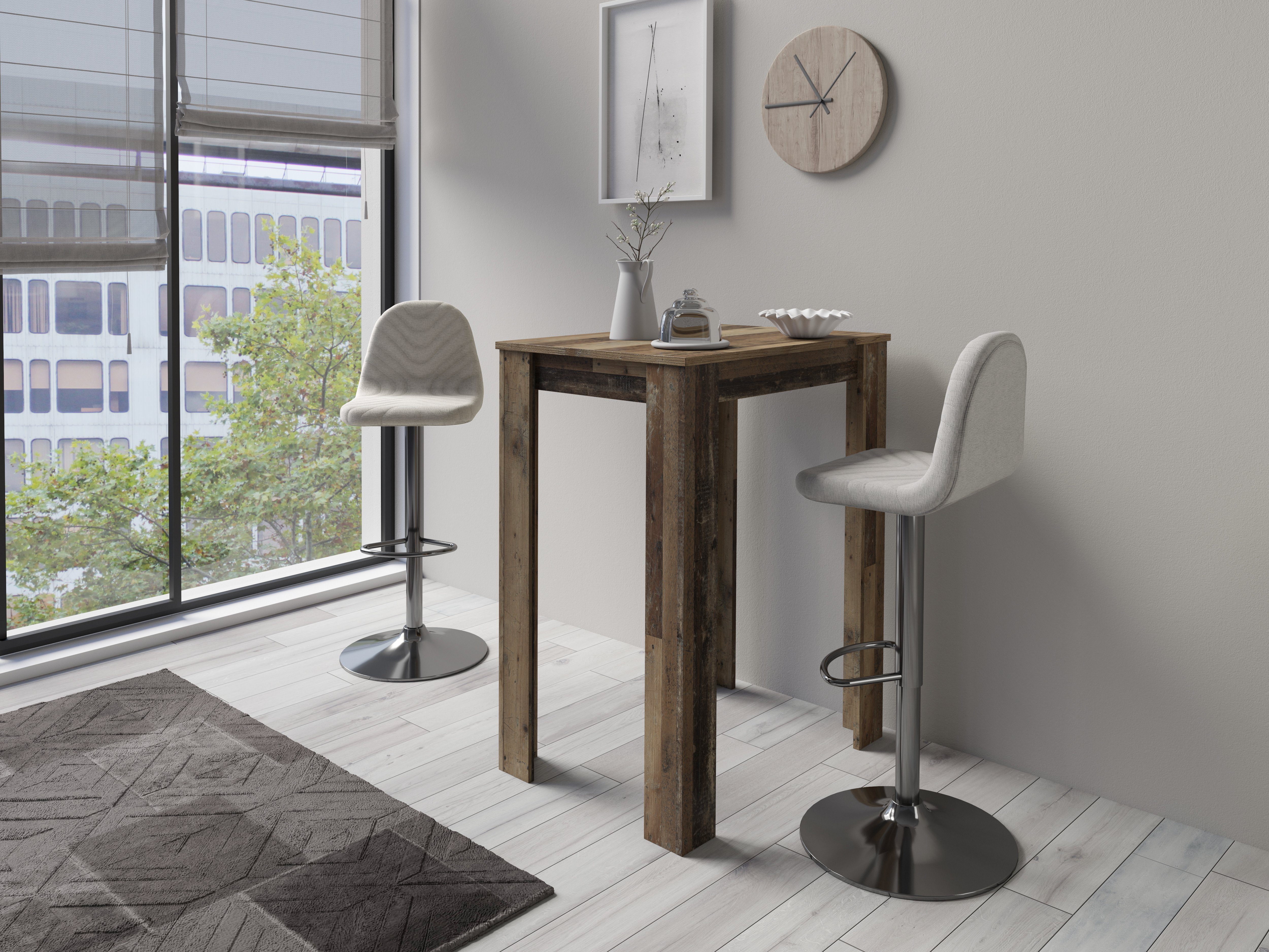byLIVING Bartisch Nele, Höhe 104 cm, günstig online kaufen