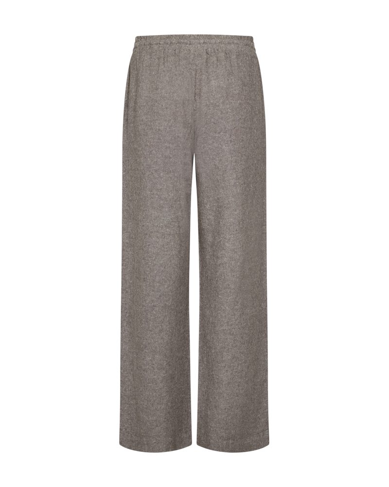 FREEQUENT Leinenhose FQLAVA-PANT Sommerhose aus Leinenmix und mit Kordelzug