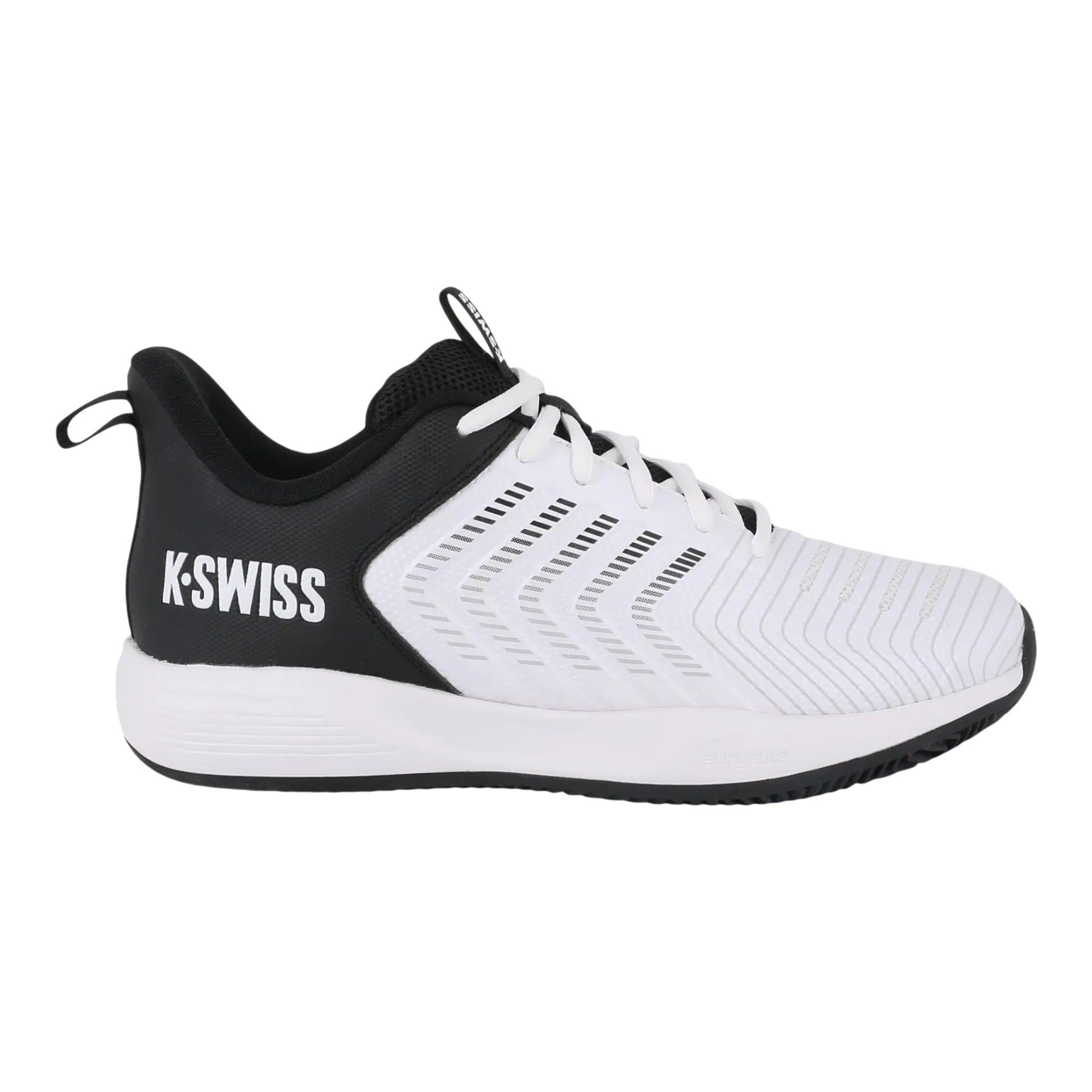 K-Swiss Performance Ultrashot Light Clay/Sandplatz 2026 weiss/schwarz Herren Tennisschuh