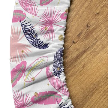 Abakuhaus Tischdecke Rundum-elastische Stofftischdecke, Natur Exotische Banana Palm Blätter