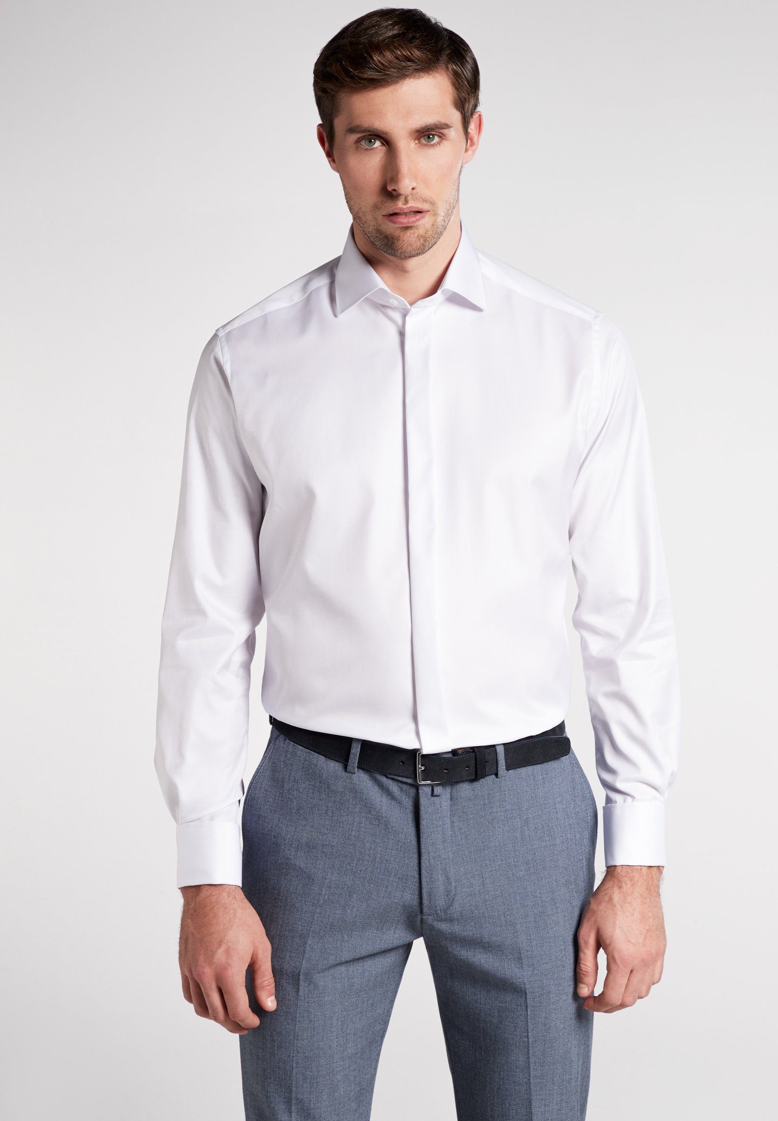 Eterna Langarmhemd MODERN FIT NON IRON günstig online kaufen