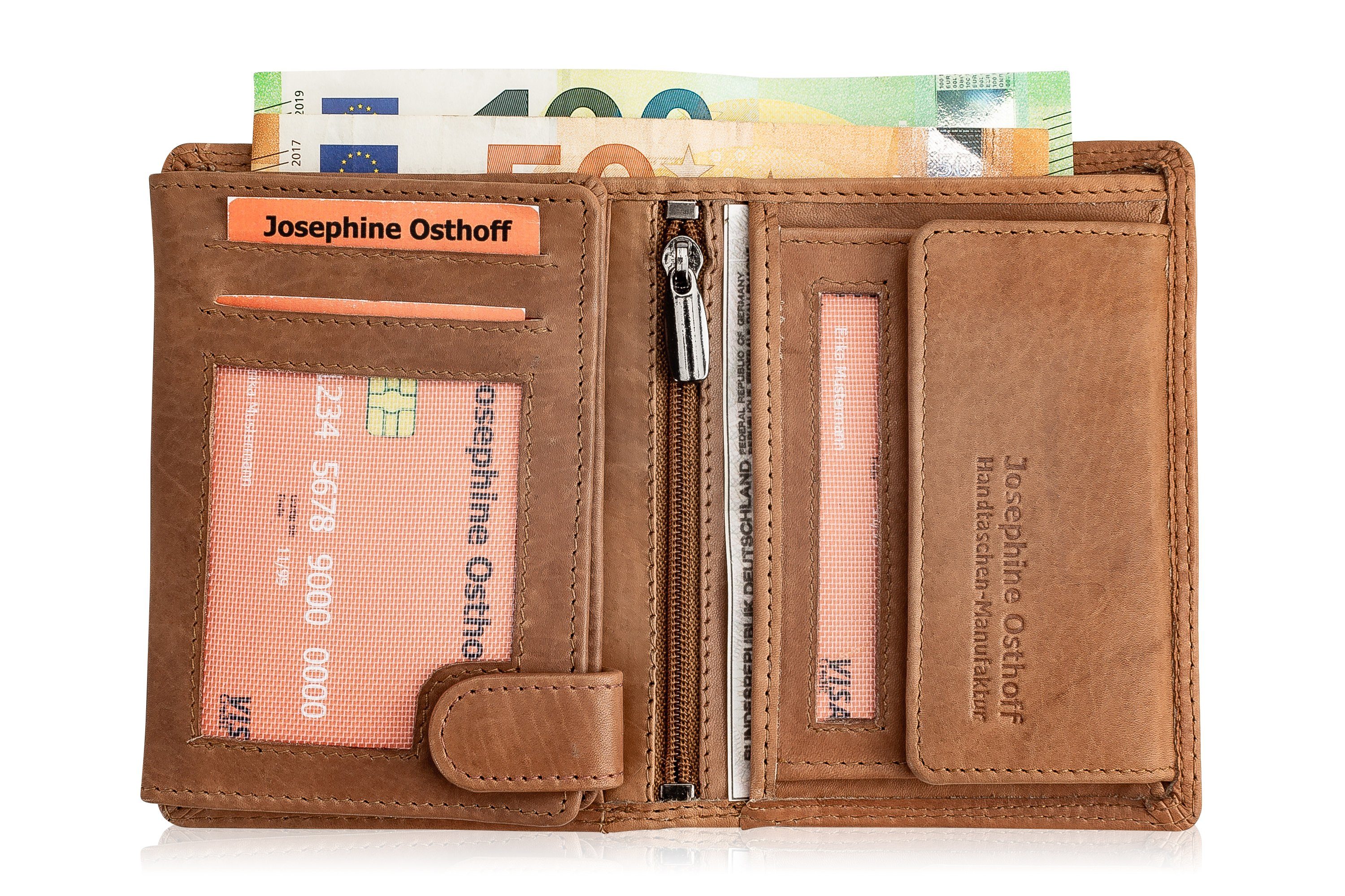 Osthoff Josephine safari Cash Brieftasche Geldbörse