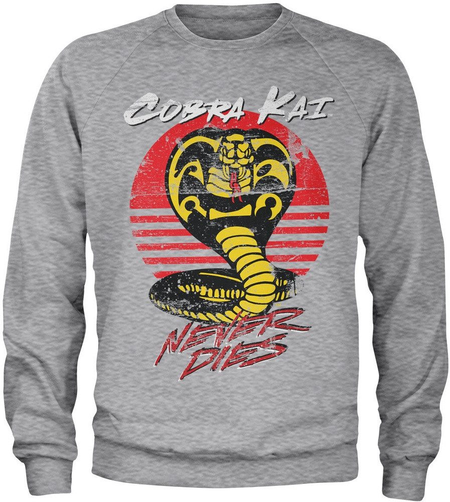 Cobra Kai Rundhalspullover Never Dies Sweatshirt