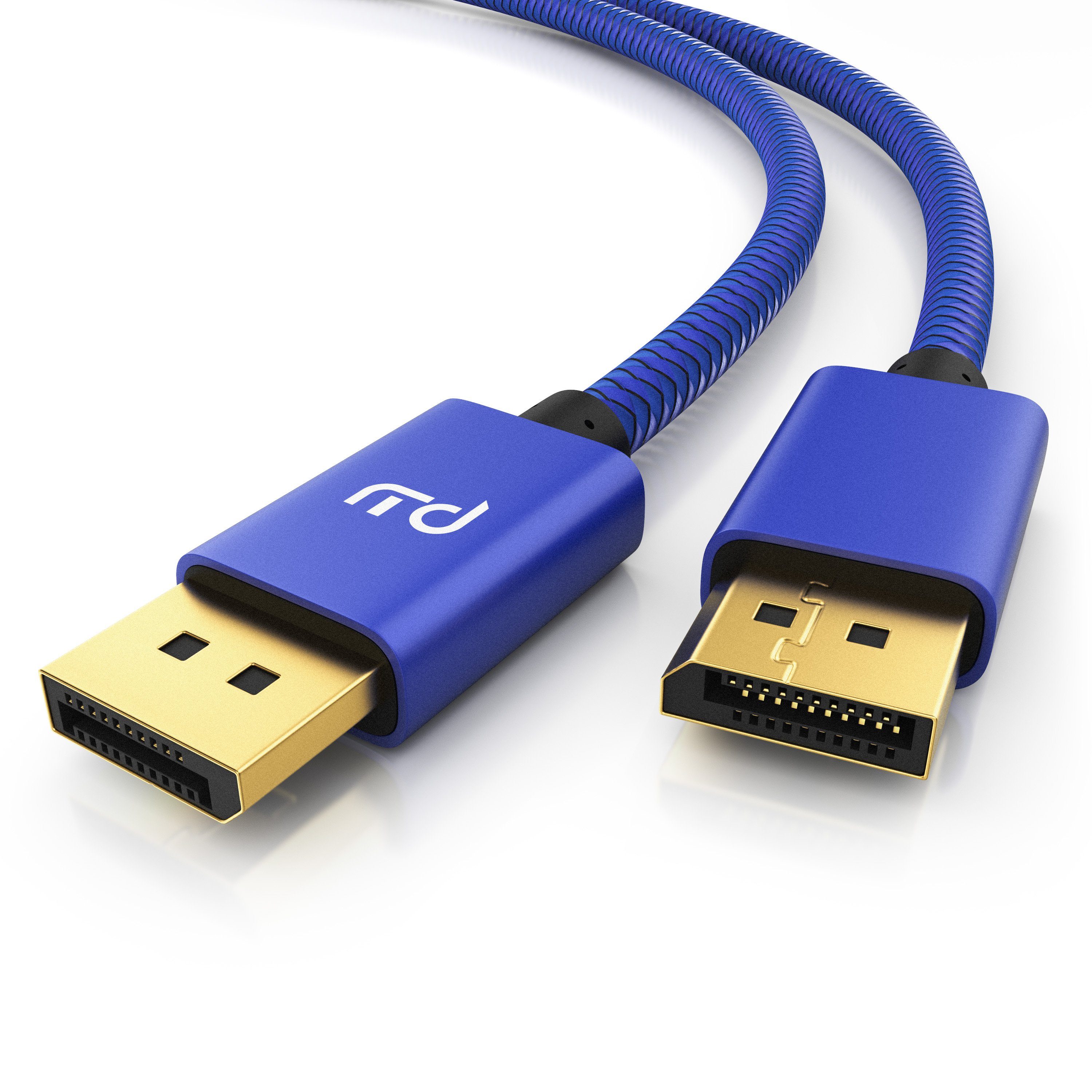 Primewire 8K Premium DP 1.4 Kabel, 8K 7680x4320 @ 60Hz, 4k @ 120Hz mit DSC - 2m Audio- & Video-Kabel, DisplayPort, DP 1.4 (200 cm), für Gaming-Monitor und PC, flüssige, gestochen scharfe Bildwiedergabe