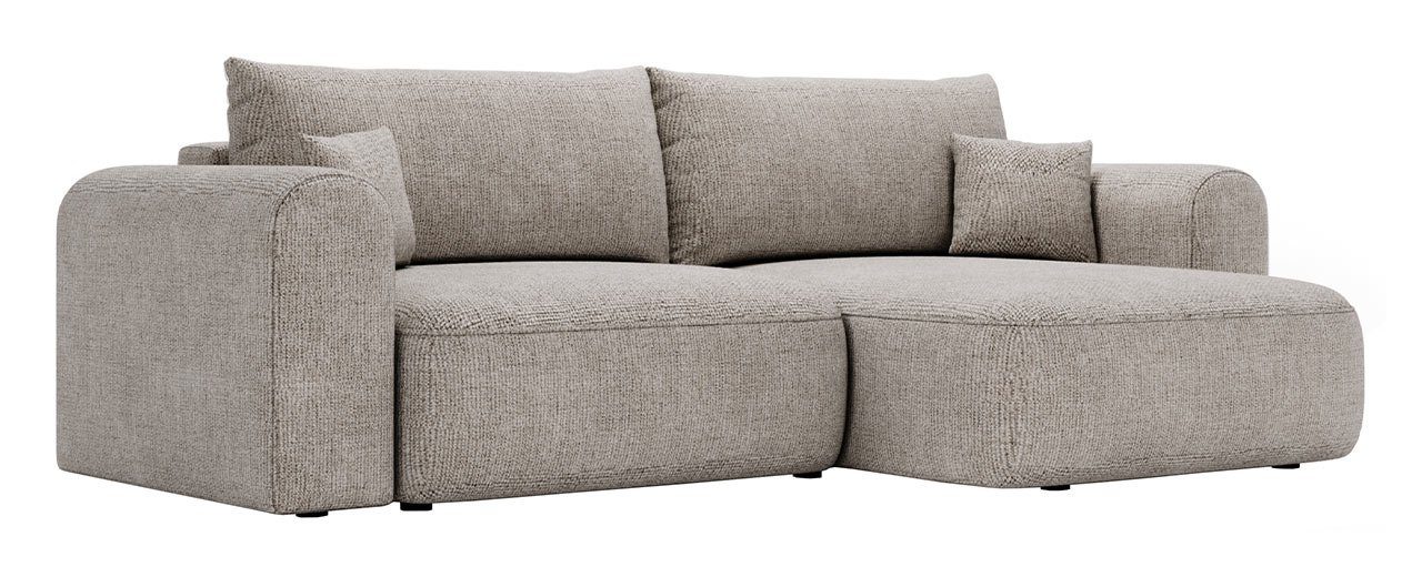 MKS MÖBEL Ecksofa NELSON, Set, Wellenfedern, günstig online kaufen
