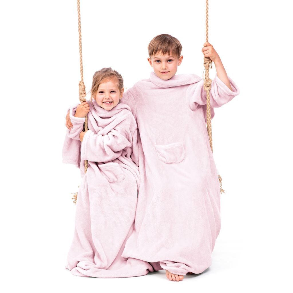 Kinderdecke Ärmeldecke Lazykids für Kinder - Kuscheldecke mit Ärmeln, DecoKing