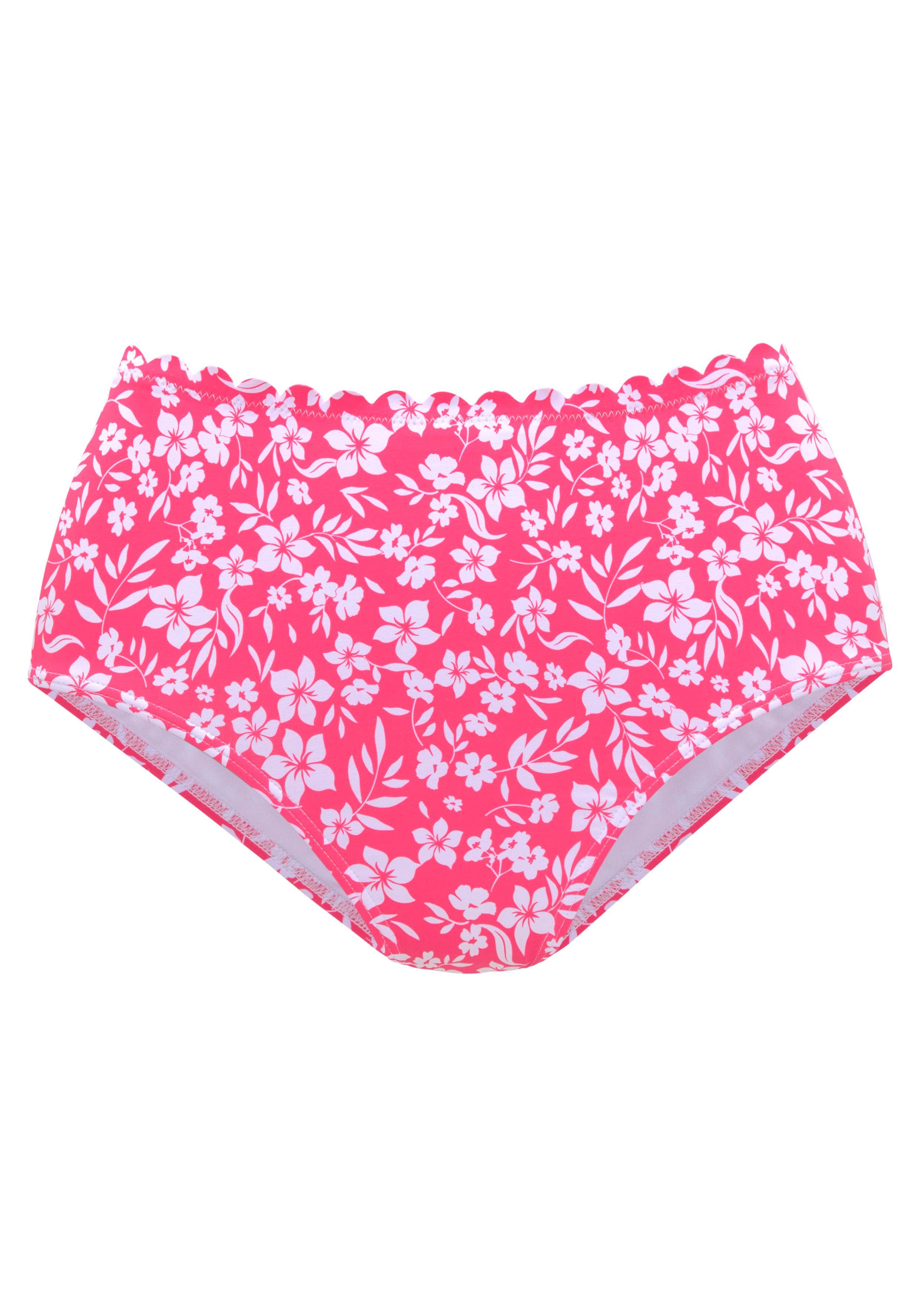 Vivance Bikini-Hose Leni mit gelaserter Wellenkante günstig online kaufen