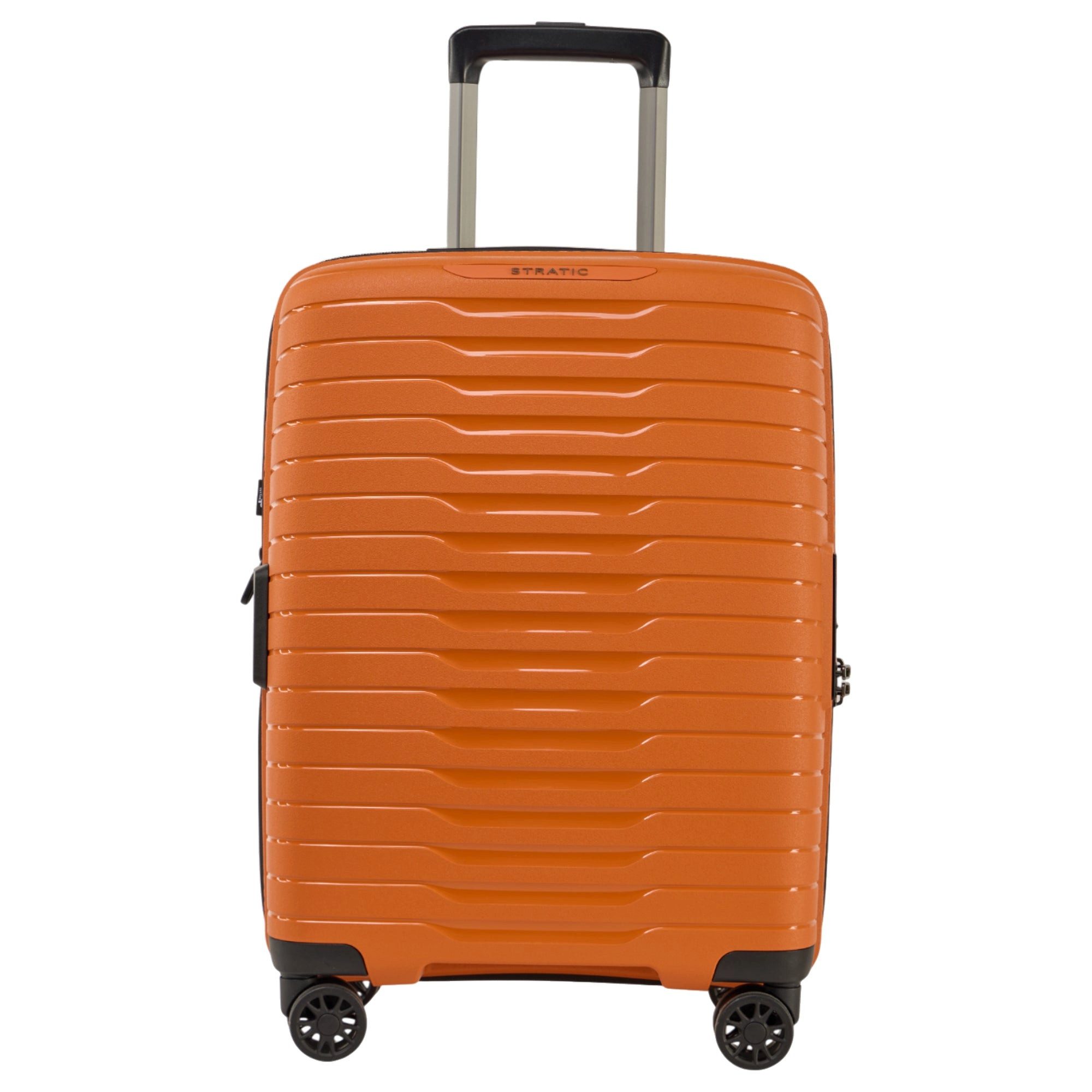 Stratic Koffer Novium SL - 4-Rollen-Kabinentrolley 55 cm erw. (rosso clay), 4 Rollen Rollen