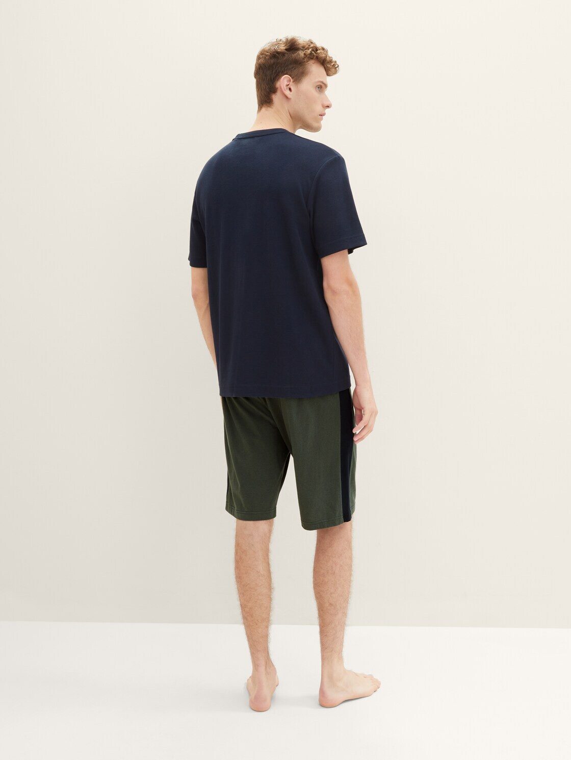 TOM TAILOR Pyjamashorts Unterwäsche Pyjama-Hose aus Baumwolle