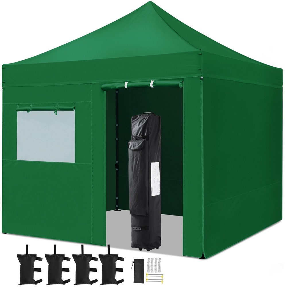 Yaheetech Faltpavillon 3x3 m, mit 4 günstig online kaufen