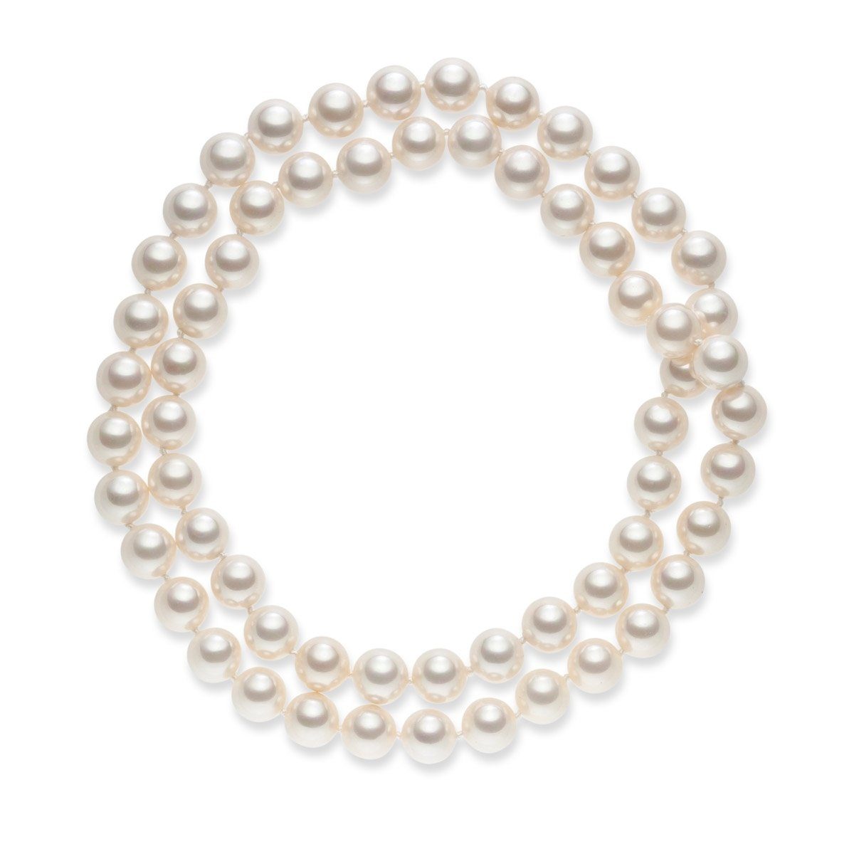 Lulu & Jane Perlenkette weiß günstig online kaufen