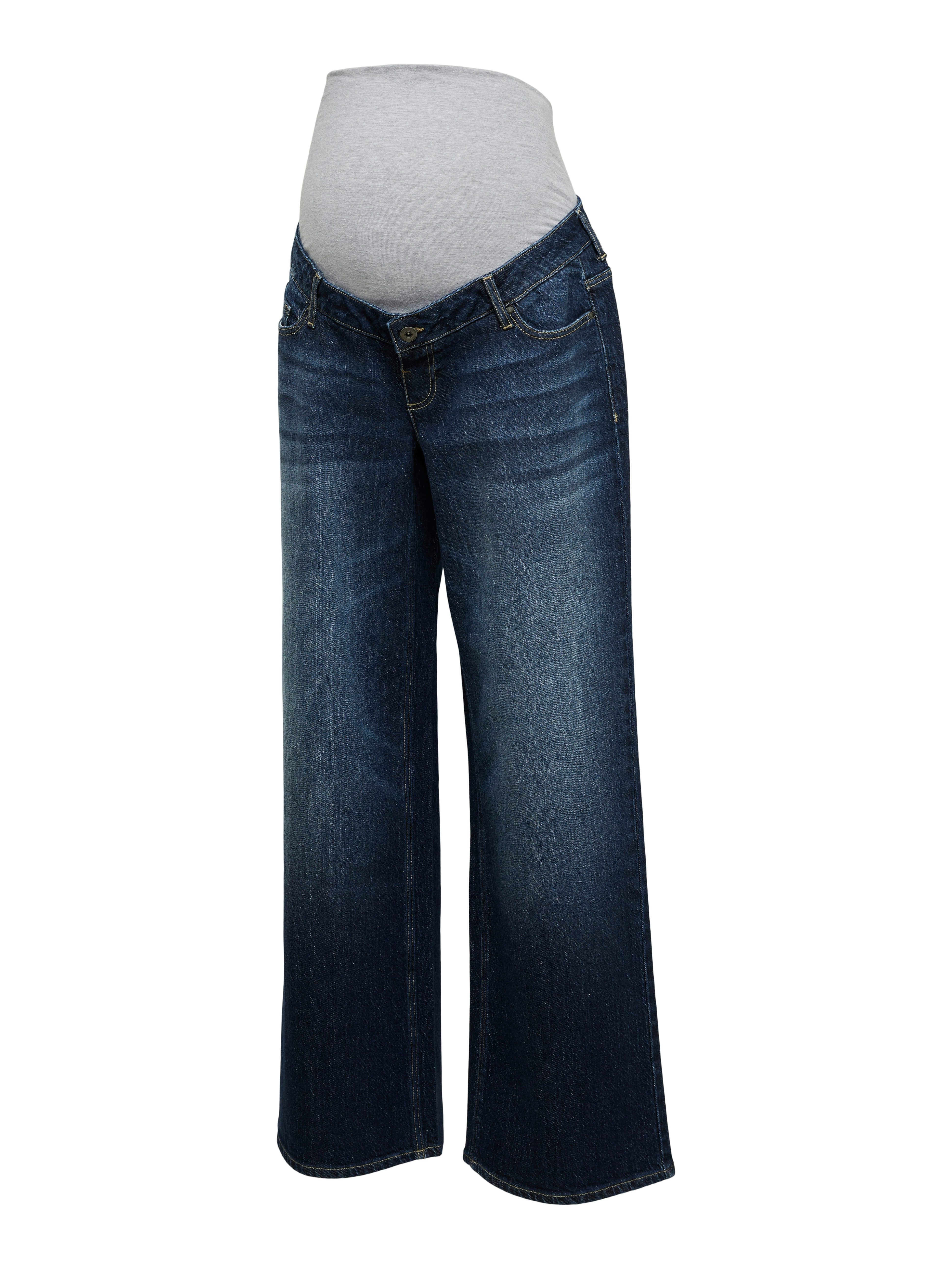 Mamalicious Relax-fit-Jeans MLMALAGA WIDELEG JEANS NOOS Baumwollmischung, wide fit