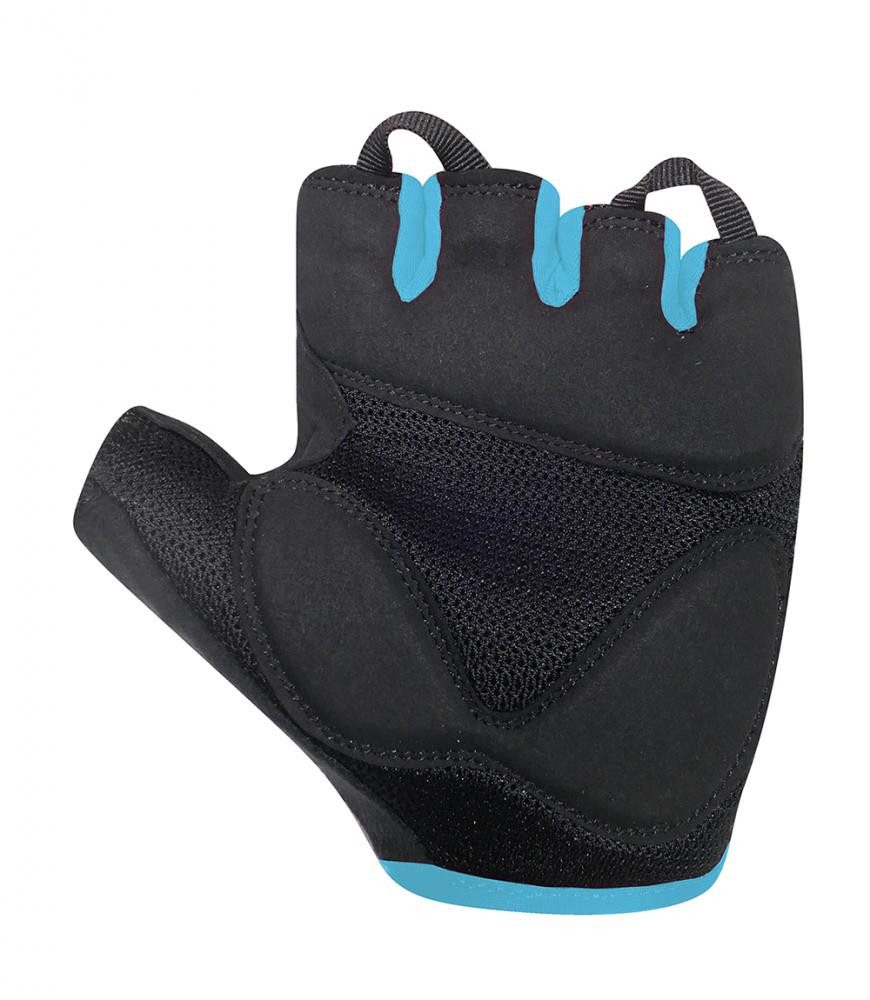 Chiba Fahrradhandschuhe CHIBA Lady Gel - Damen Radhandschuhe, schwarz/türkis, Größe M