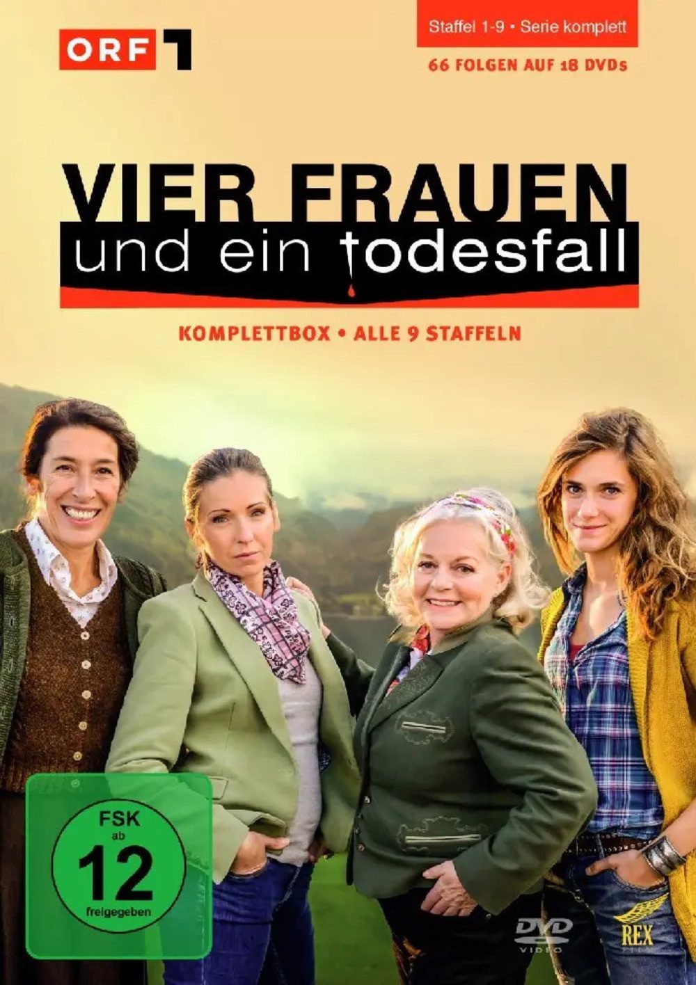 DVD Vier Frauen und ein Todesfall - Komplettbox, 18 DVD