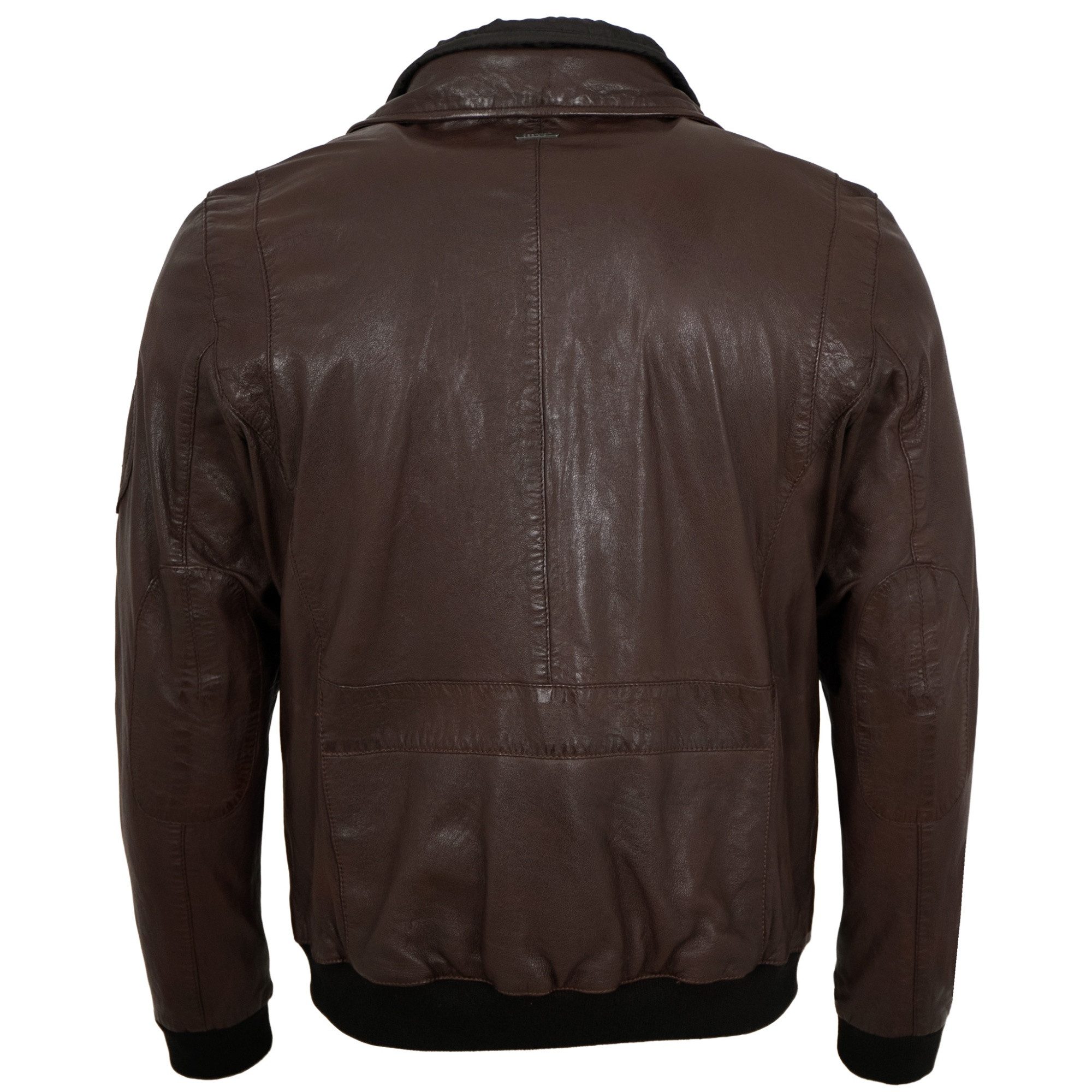 Deercraft Lederjacke DMCris Deercraft - Herren Lederjacke Blouson Lammnappa chestnut