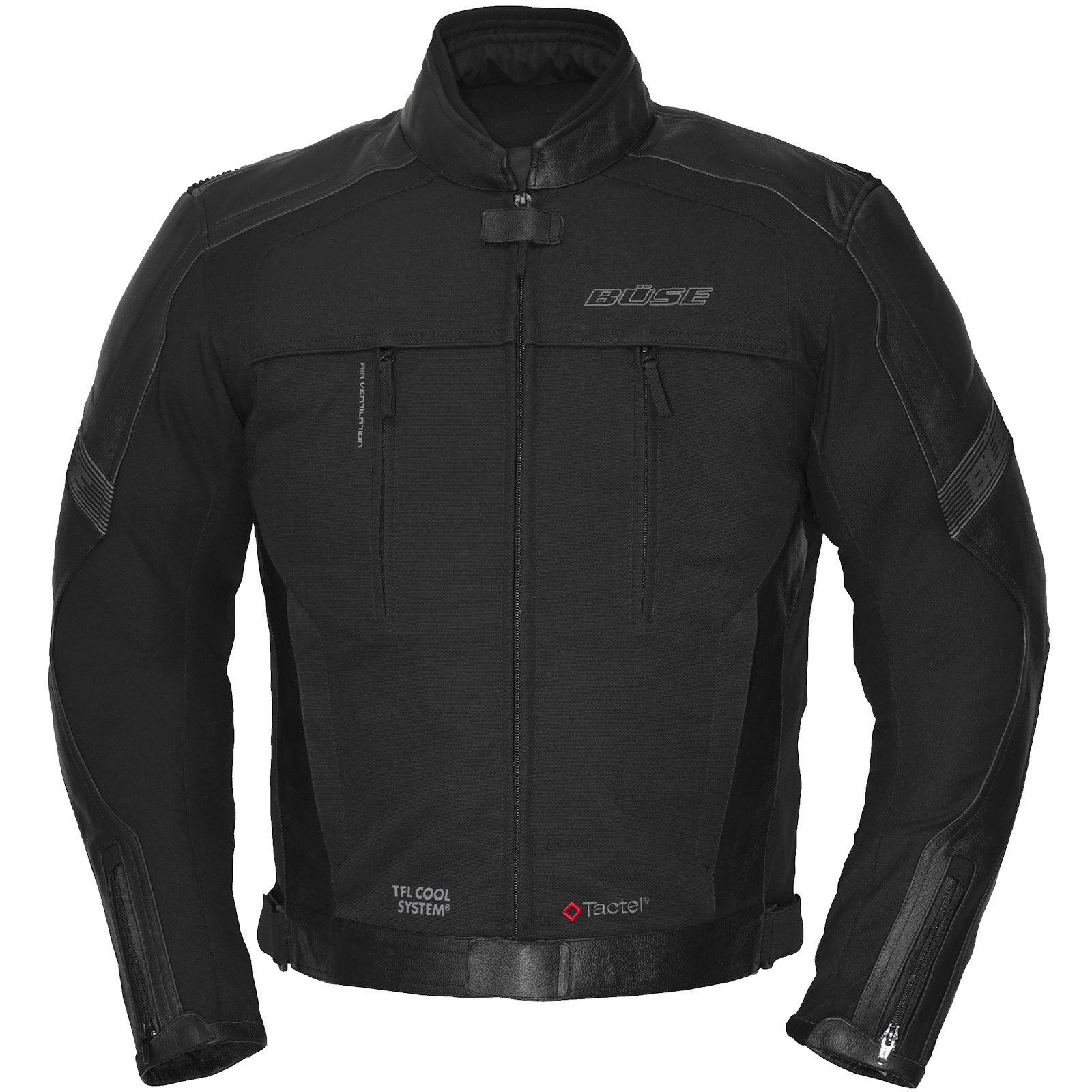 Motorradjacke Novaro wasserdichte Motorrad Leder-/Textiljacke