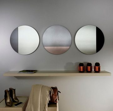 Casa Padrino Spiegel Luxus Spiegel Bronze Ø 58 cm - Designermöbel & Accessoires