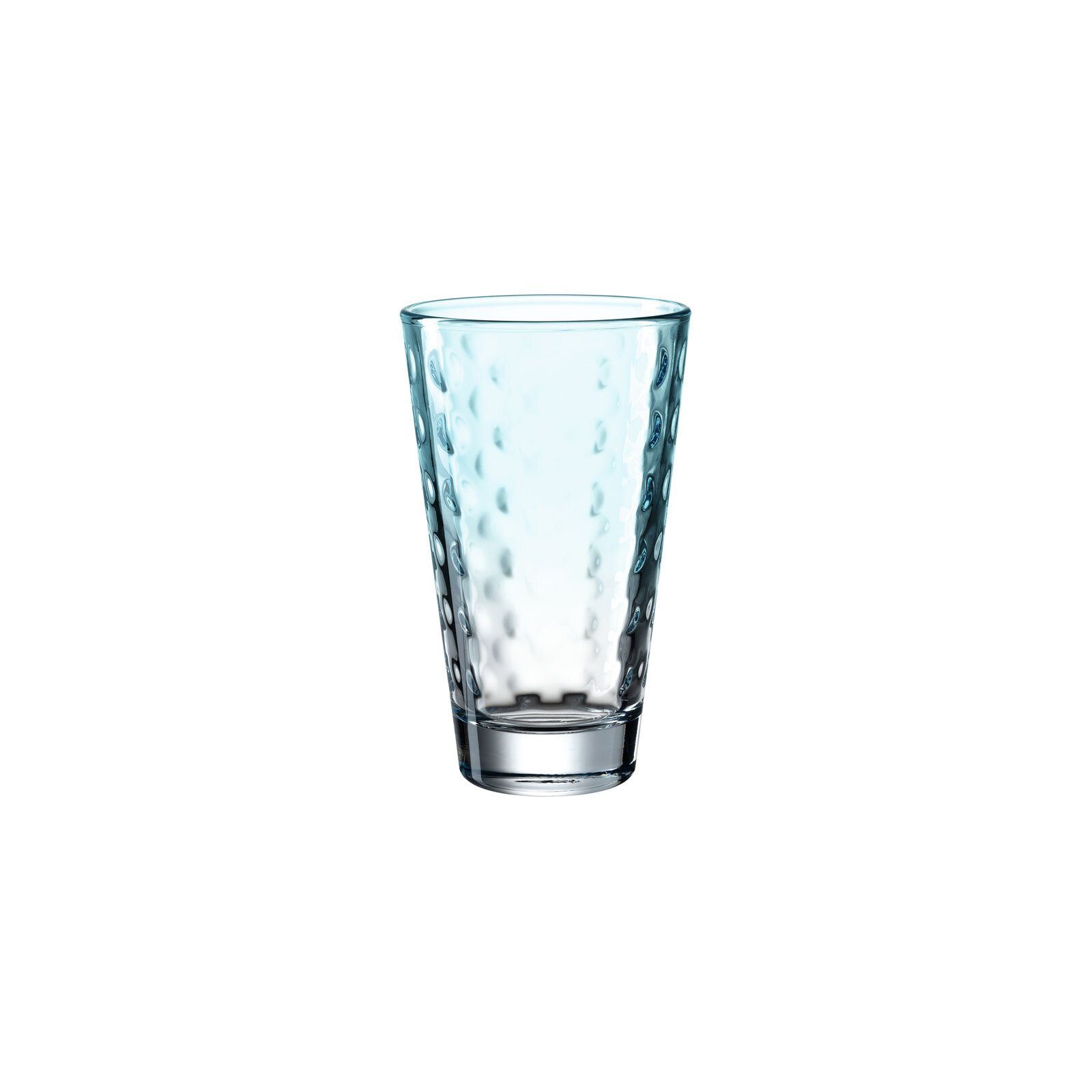 LEONARDO Glas Glas Trinkgläser 6er Optic bunt 300 Set, ml