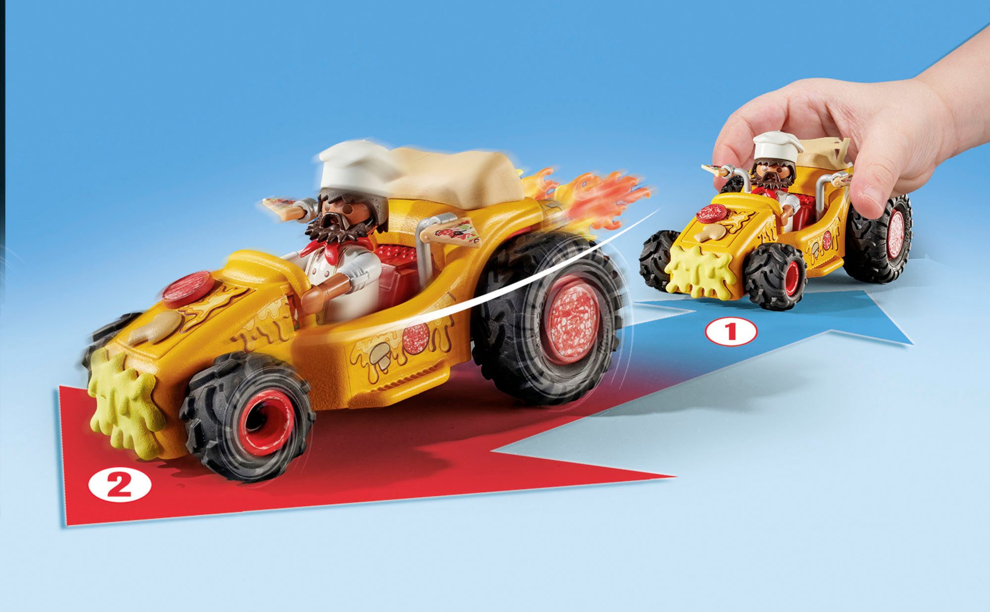 Playmobil® Rasende Pizza (71634), Funstars Konstruktions-Spielset, günstig online kaufen