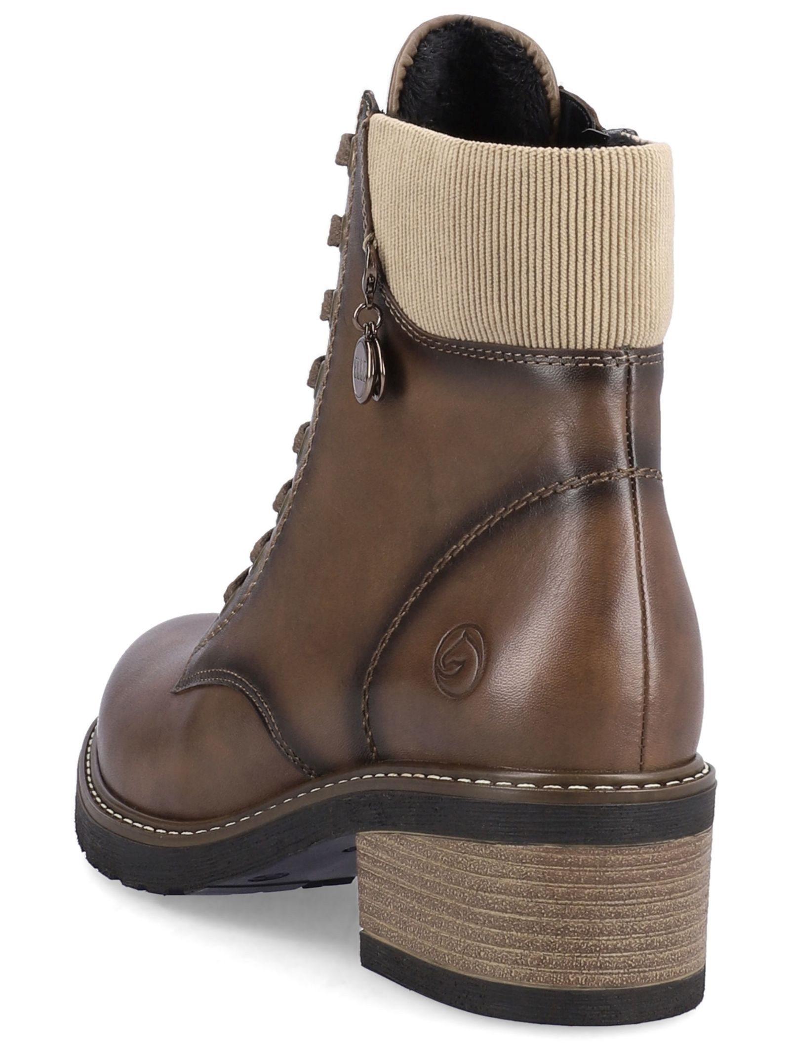 Remonte Remonte Stiefelette Glattleder Schnürstiefelette