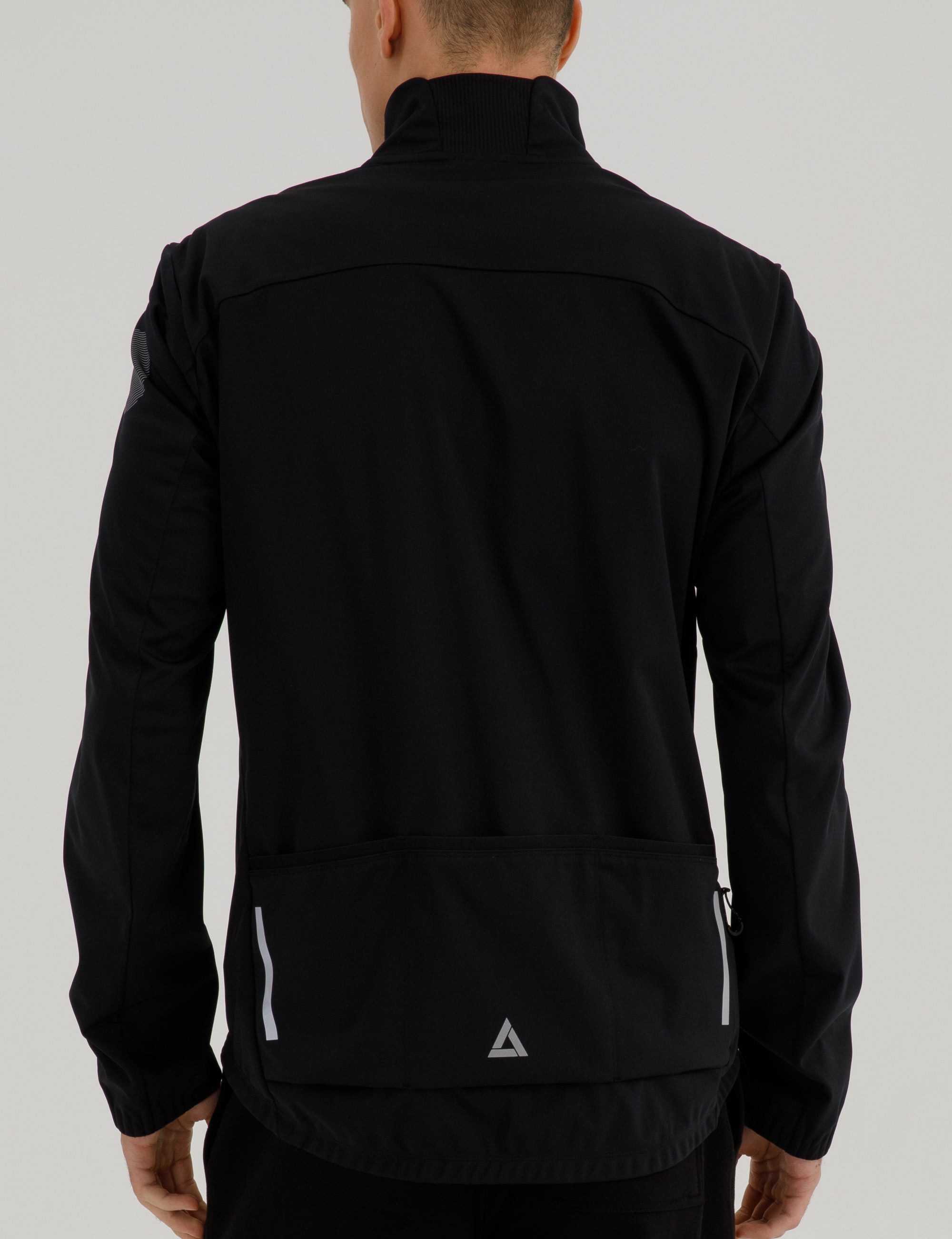 Airtracks Fahrradjacke Herren Winter Thermo Softshell Fahrradjacke Advance Line (Softshell - Wind und Wasserdicht, Funktions Jacke) für die kalte Jahreszeit Her – Bild 3 von 5