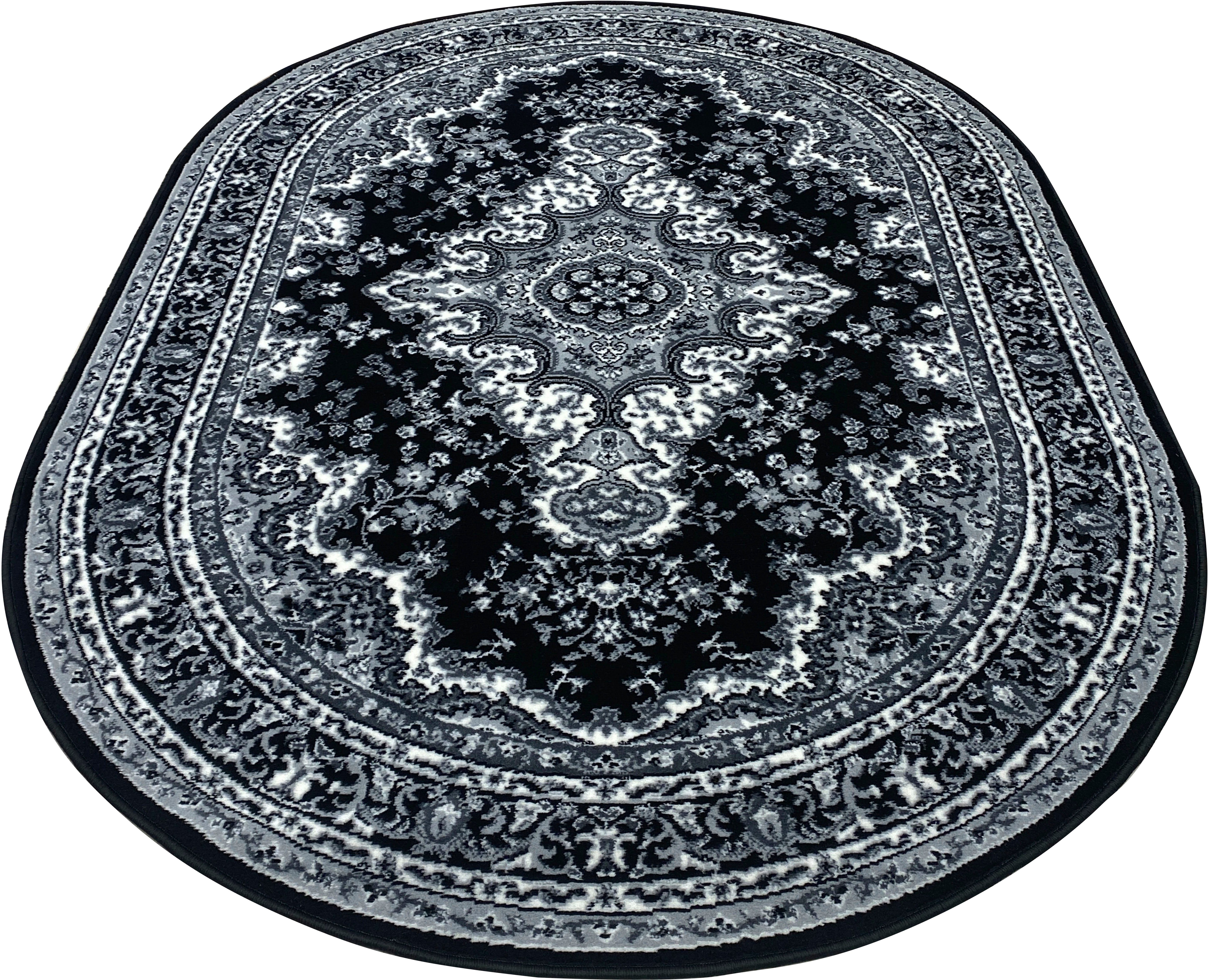 Home Bordüre, mm, Höhe: affaire, 7 Orient-Optik, pflegeleicht, elegant oval, Kurzflor, mit Teppich Oriental,