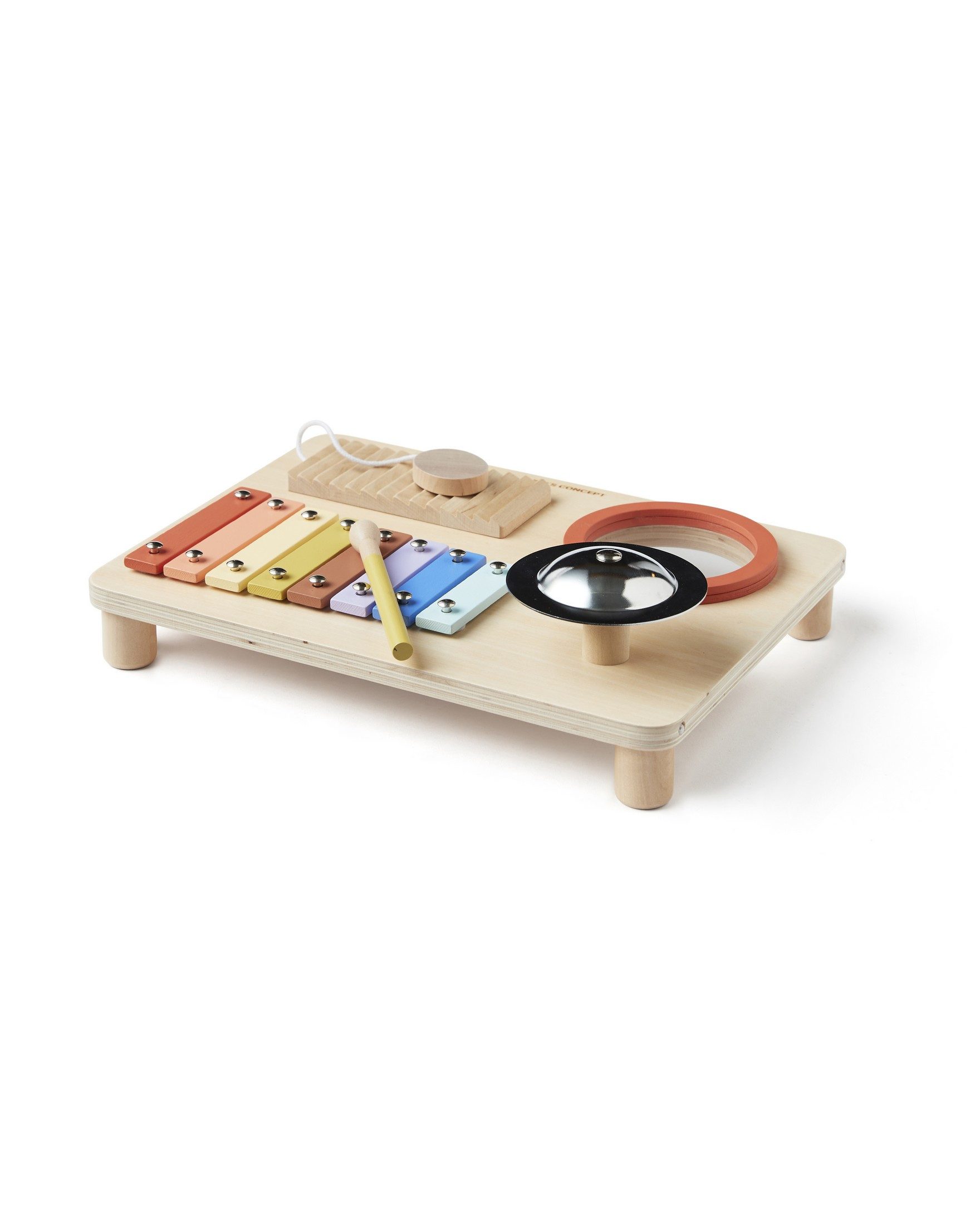 Kids Concept Motorikbrett Kids Concept Kinder Musiktablet - ab 12 Monaten - 29,5x22x10cm, aus Holz