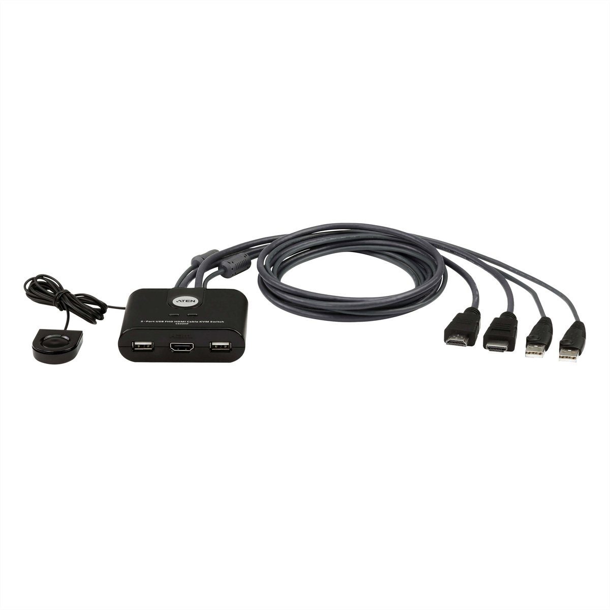 CS22HF USB FHD HDMI Kabel Switch 2-Port Computer-Adapter