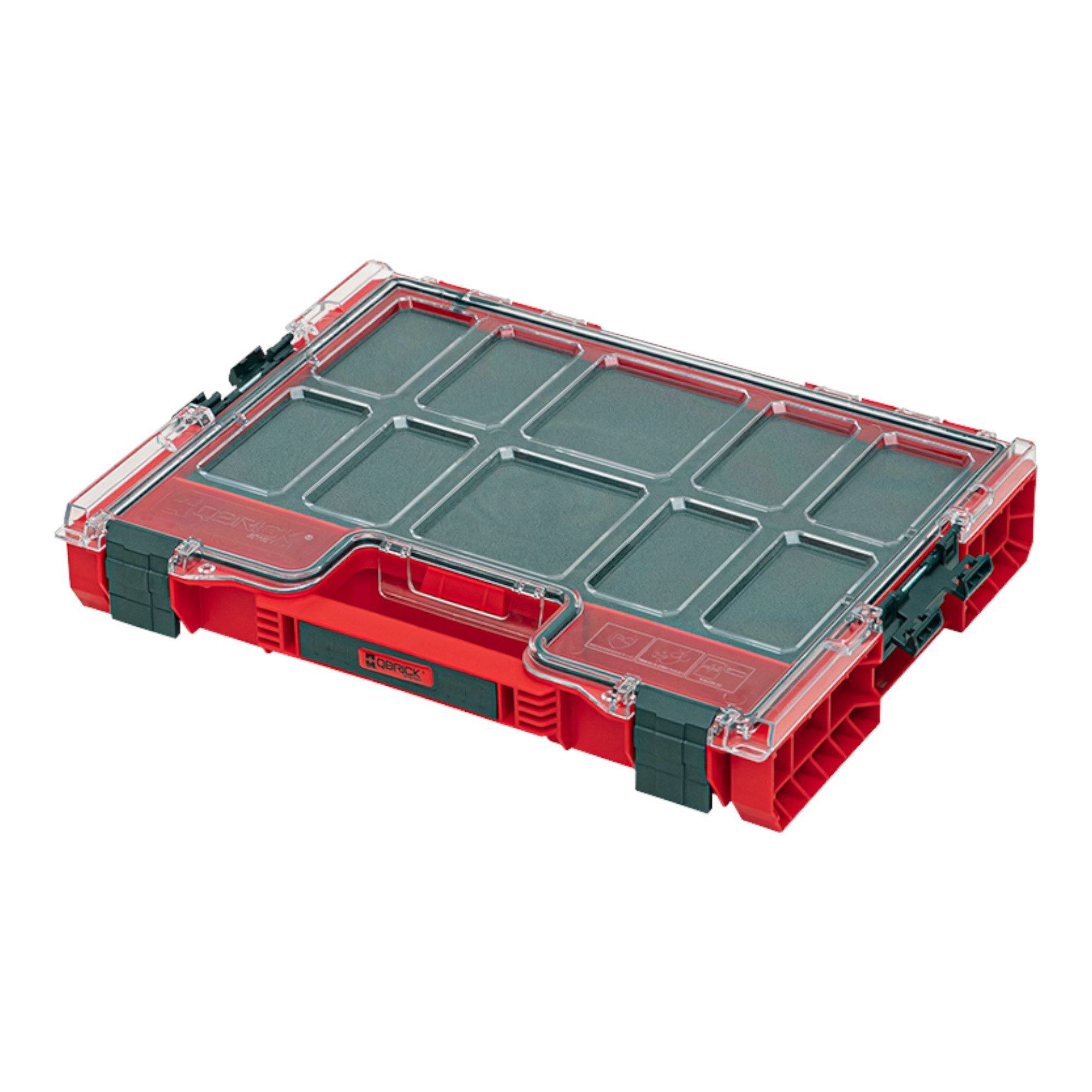 Werkzeugkoffer Qbrick System PRO 200 MFI RED ULTRA HD Organizer 452 x 358 x 79 mm 6 l