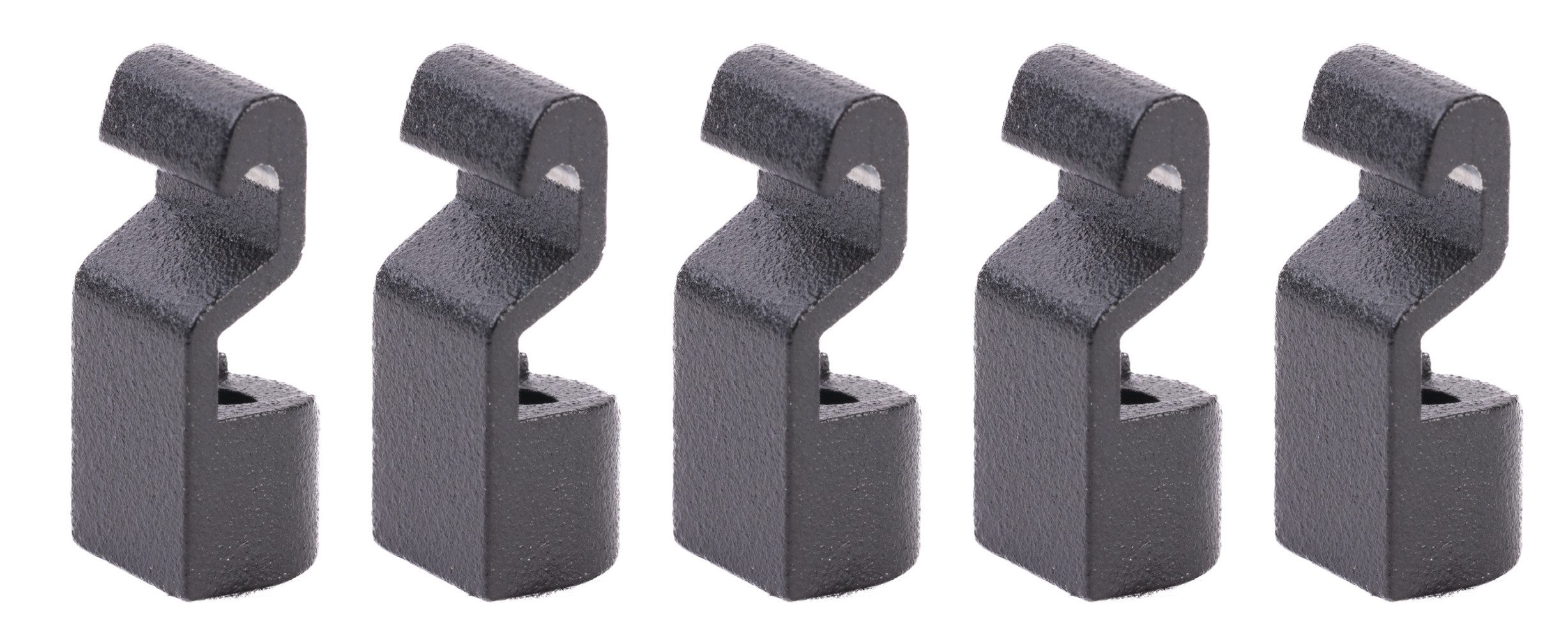 SOFT-RAIL Seilhaken Snake-Gleiter für Perlonseile mit Tellergleiter, für Galerieschienen & Bilderschienen, (Set, 5-St), Zubehör
