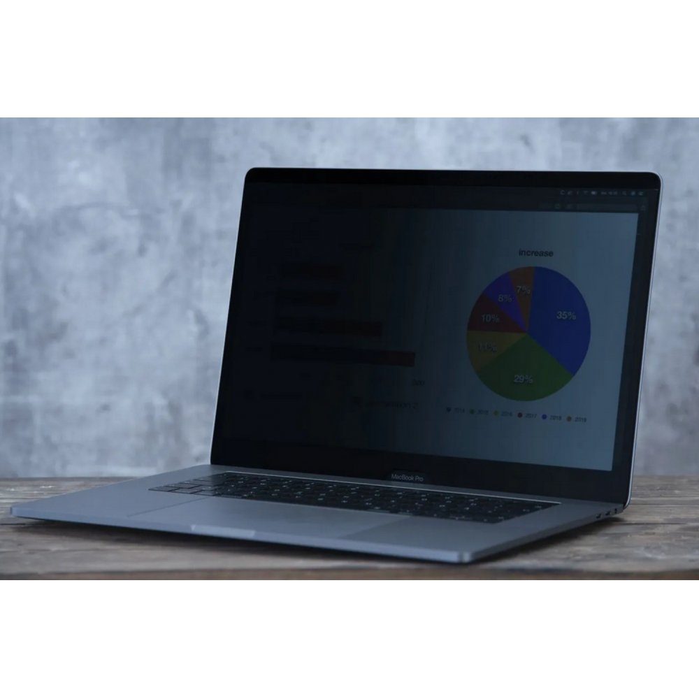 KAPSOLO Schutzfolie 2-Wege Blickschutzfolie HP Elitebook Blickschutzfilter transparent