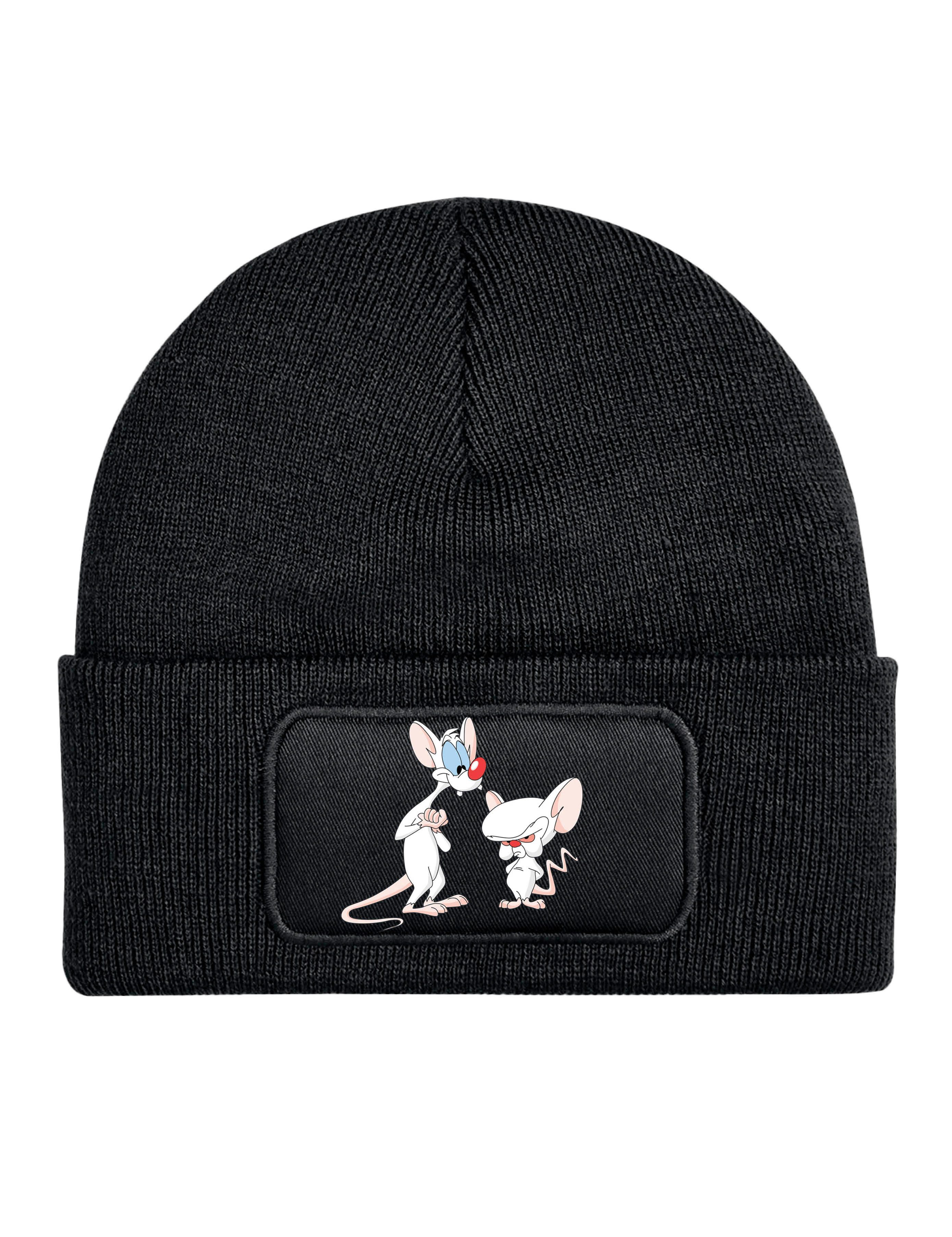 Youth Designz Beanie Brain und Pinky unisex Beanie Mütze mit trendigem Moti günstig online kaufen