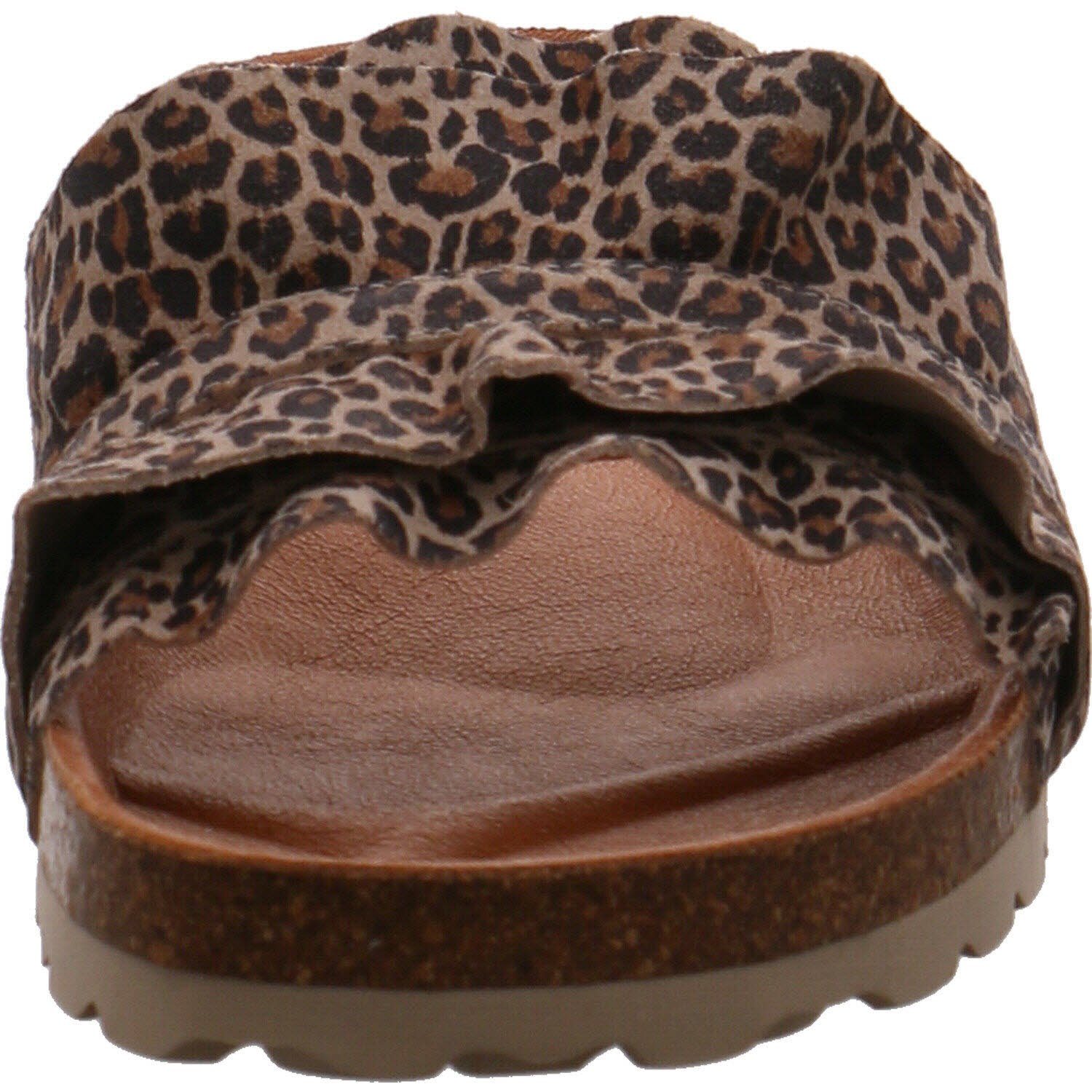VERBENAS Rocio Serraje Volante Leopardo Pantolette