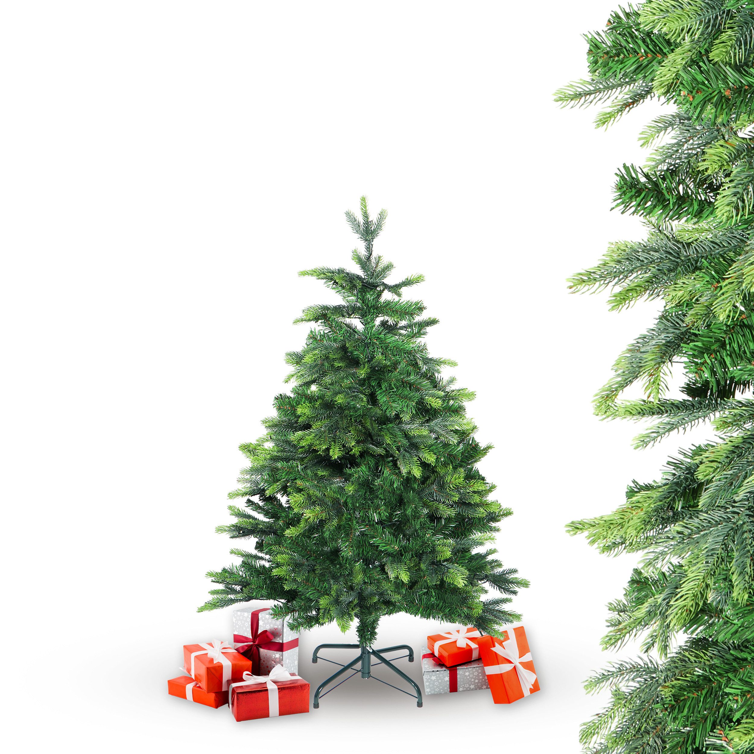 Gartenpirat Künstlicher Weihnachtsbaum BonTree Tanne Christbaum künstlich, Tanne, Natürliches Aussehen, Hochwertige Verarbeitung, Einfacher Aufbau