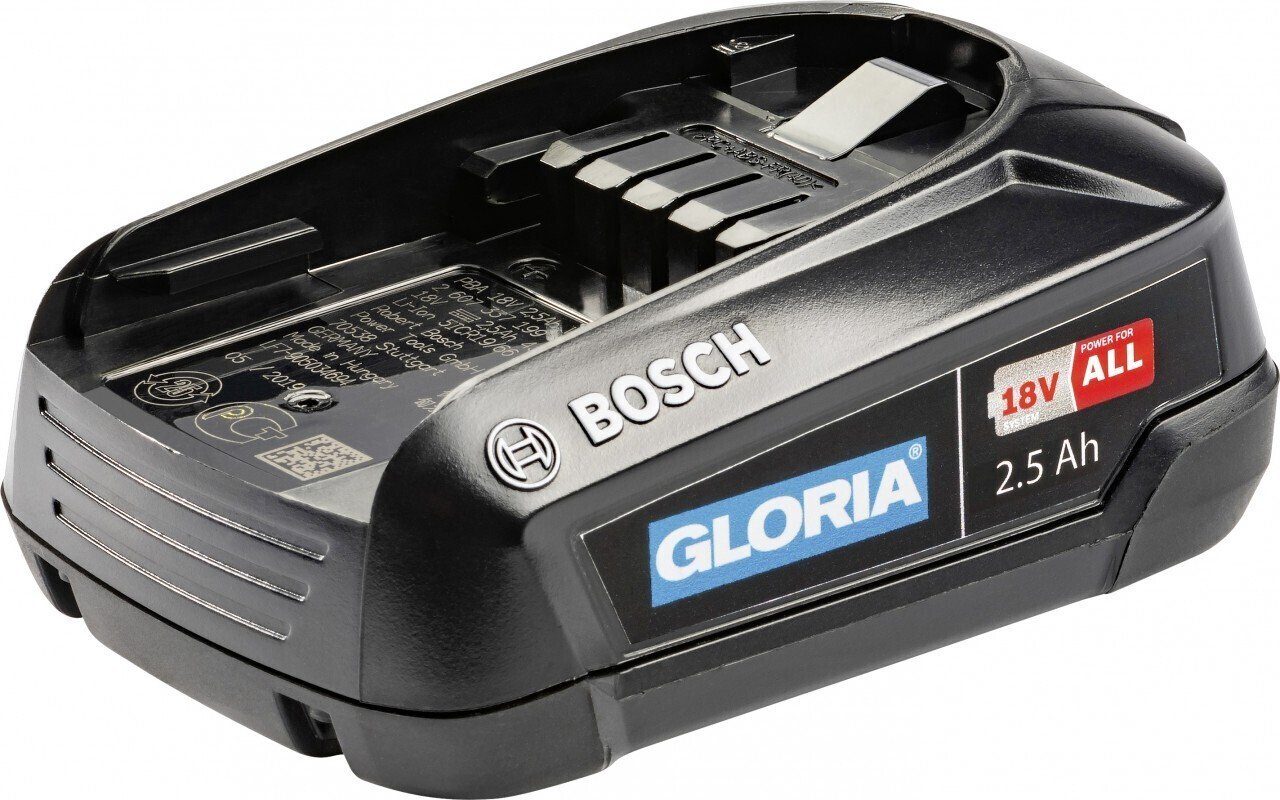 Gloria Garten 18V Bosch Akku - 2.5 Ah, Power for All Linie Akku