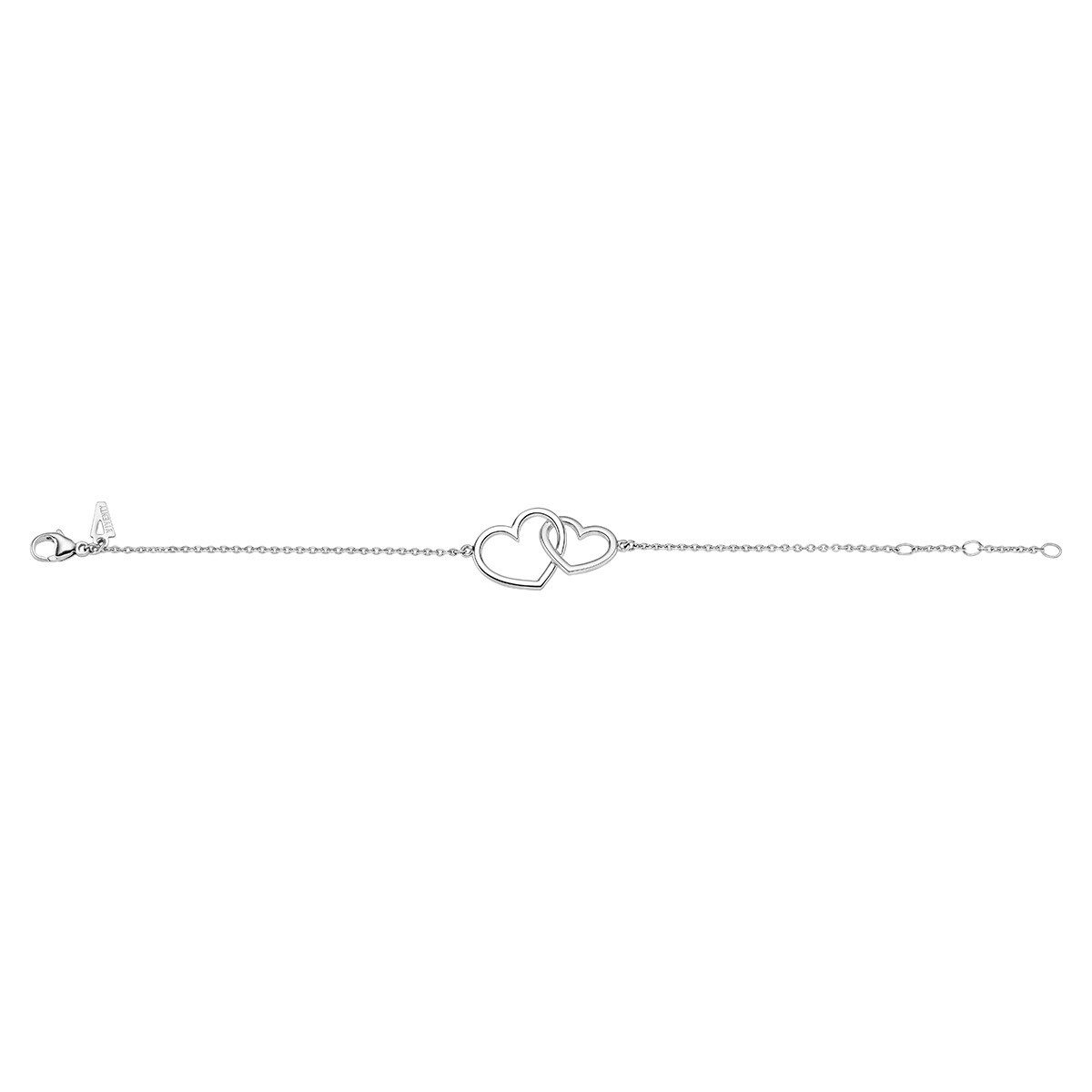 VIVENTY Armband Armband Damen Verschlungene Herzen Sterling-Silber 787867
