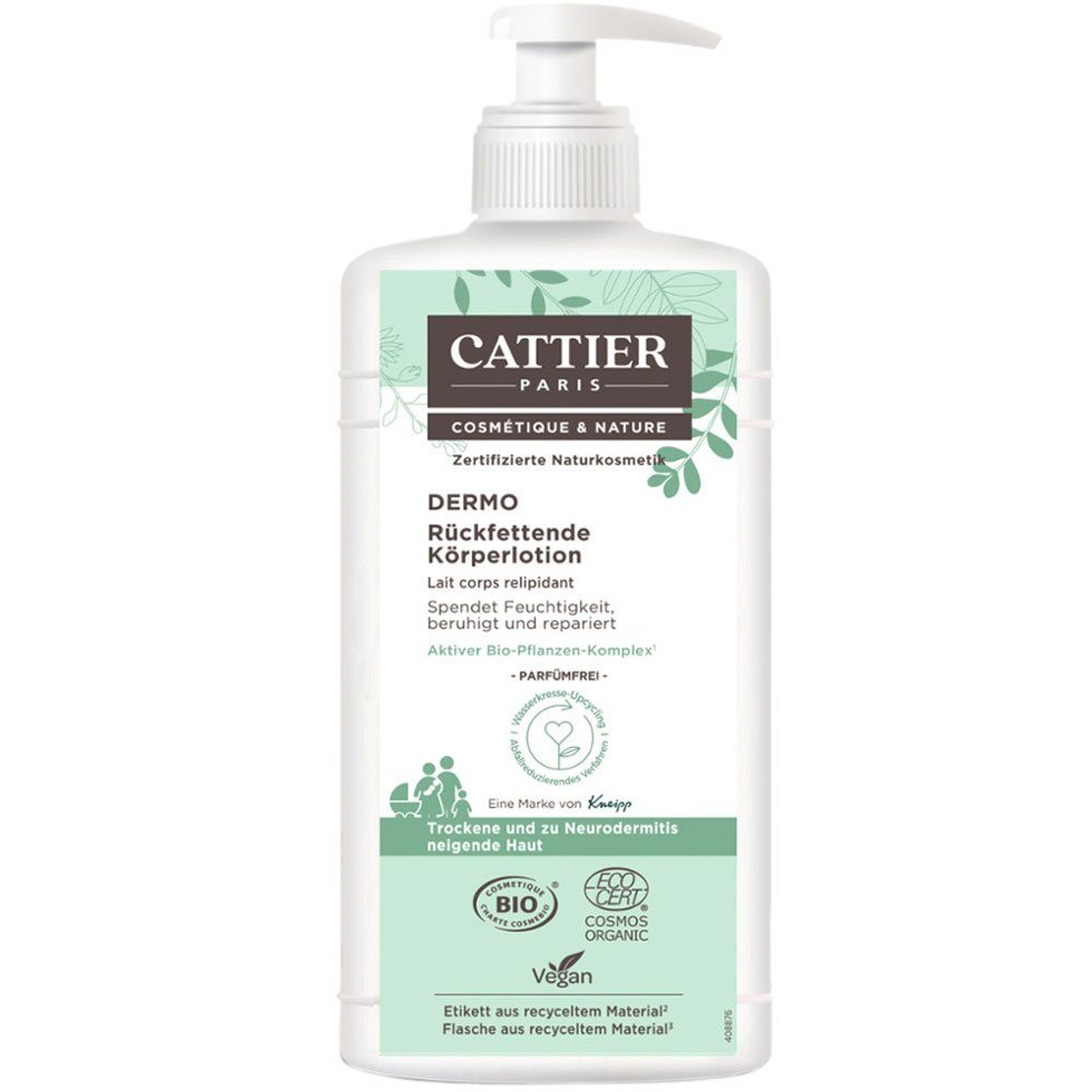 500 ml Cattier Paris Körperlotion Dermo,