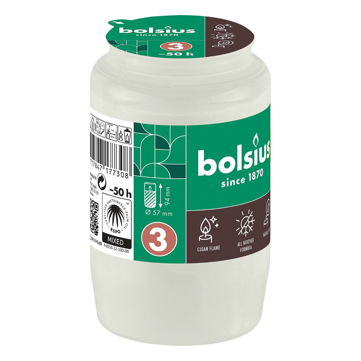 Bolsius Grabkerze günstig online kaufen