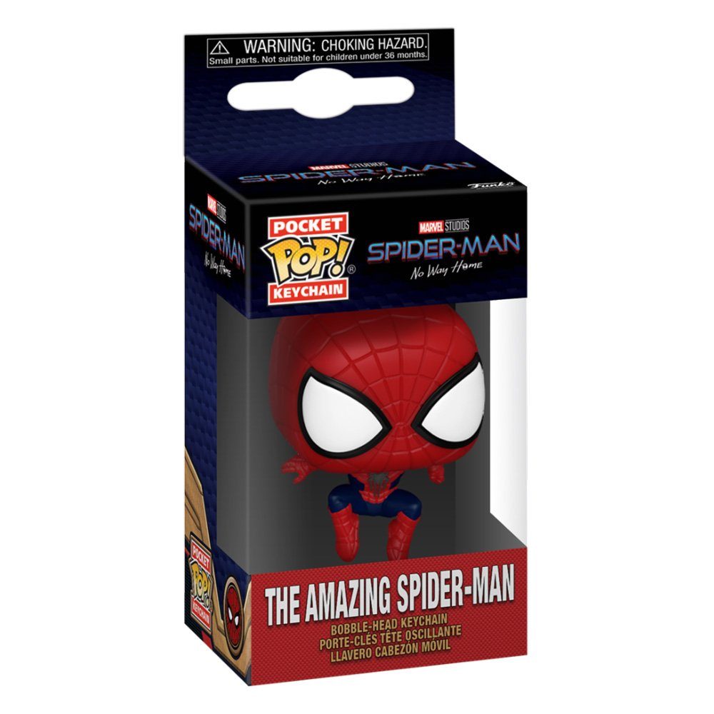 Funko Schlüsselanhänger Pocket POP! Leaping Home Spider-Man: Spider-Man - Way No