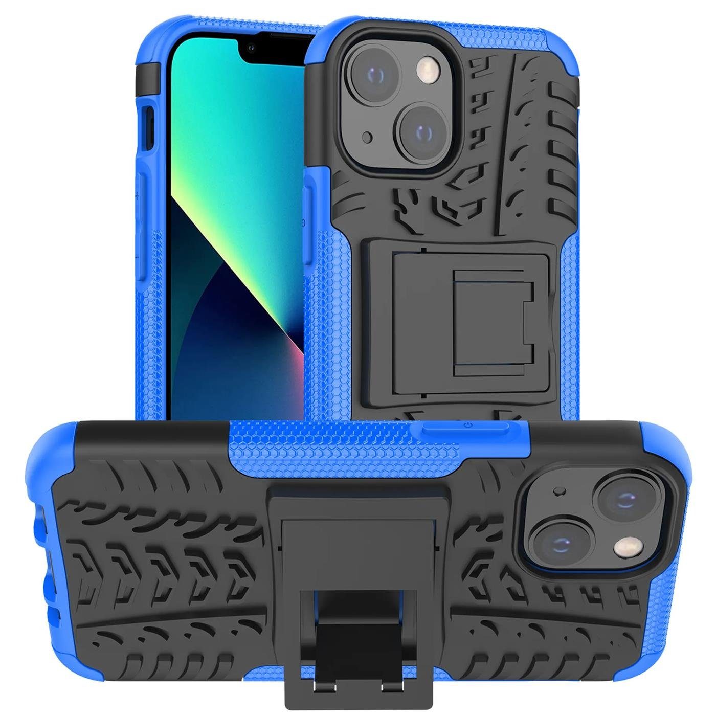 CoolGadget Handyhülle Outdoor Case Hybrid Cover für Apple iPhone 14 6,1 Zoll, Schutzhülle extrem robust Panzer Handy Case für iPhone 14 Hülle