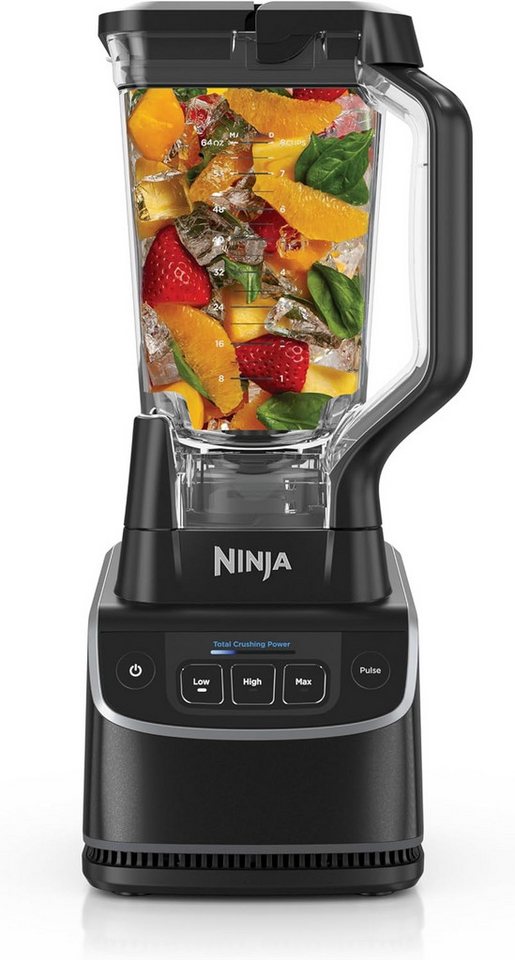 NINJA Standmixer UltraCrush, 3 Geschwindigkeitsstufen, Schwarz - BP201EU