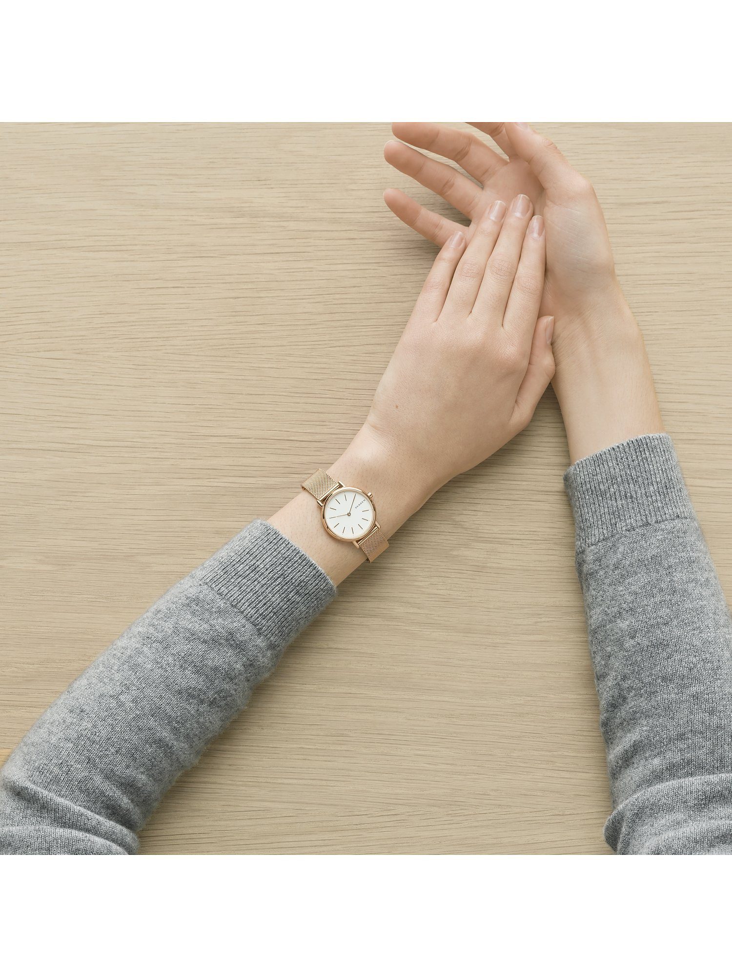 SKAGEN Quarzuhr Skagen Damen-Uhren Analog Quarz