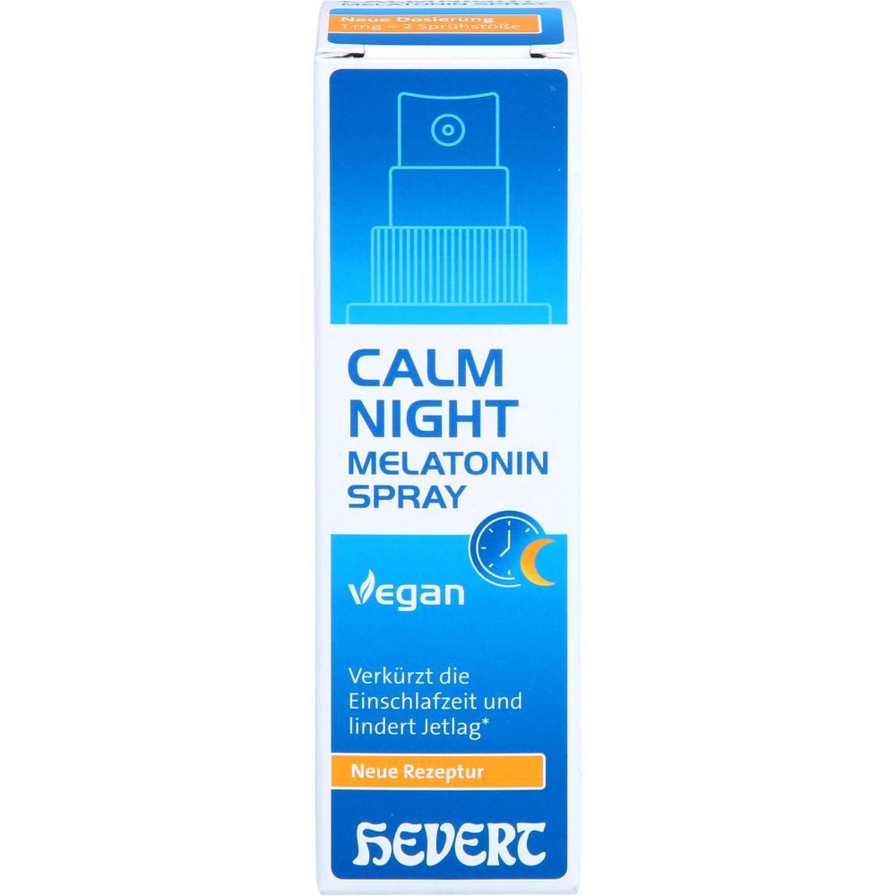 Hevert Arzneimittel CALMNIGHT Melatonin Spray Spray, 30 ml