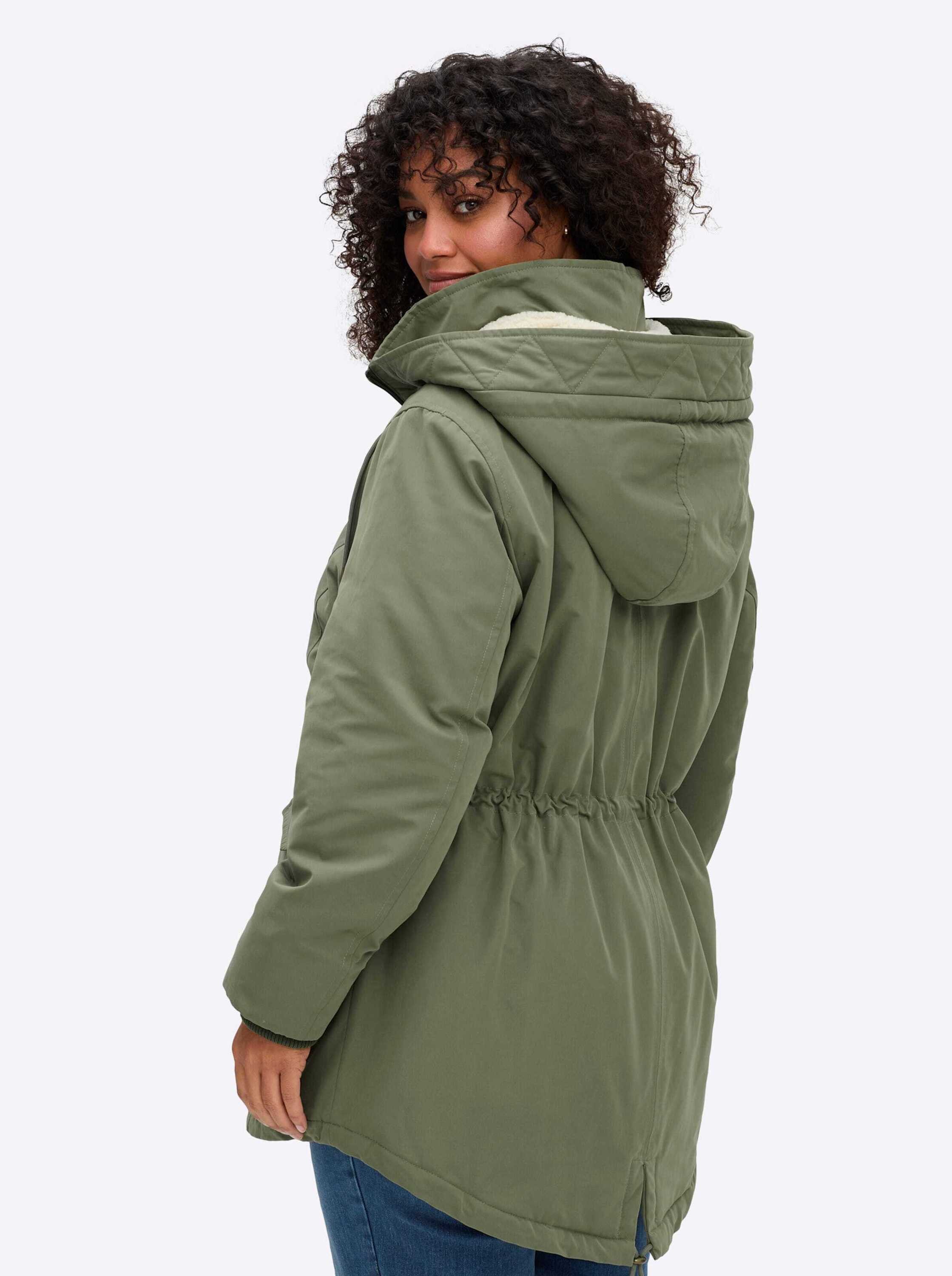 Sheego Allwetterjacke Parka Langarm