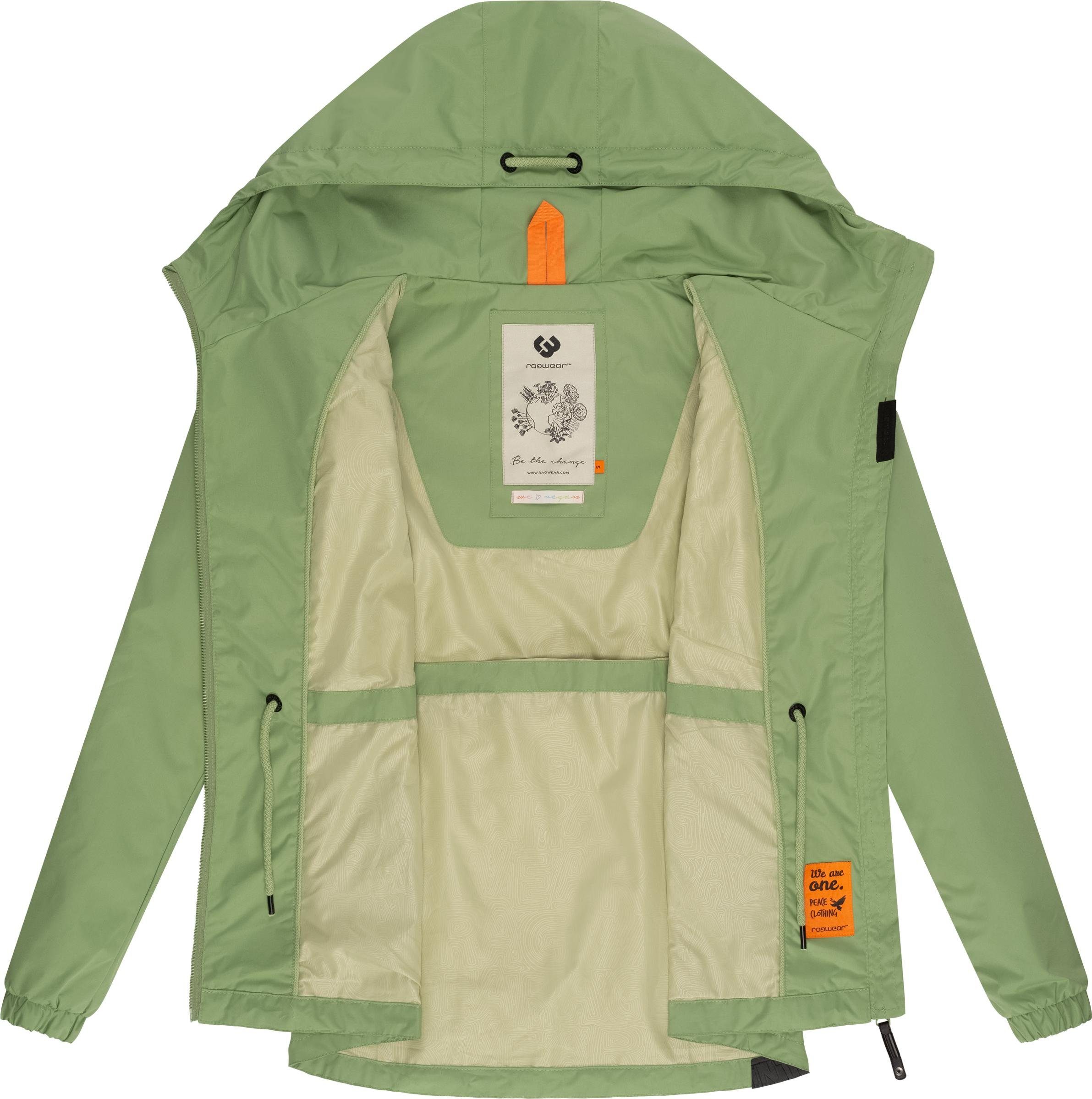 Ragwear Outdoorjacke Danka Wasserdichte Übergangsjacke mit großer Kapuze – Bild 5 von 5